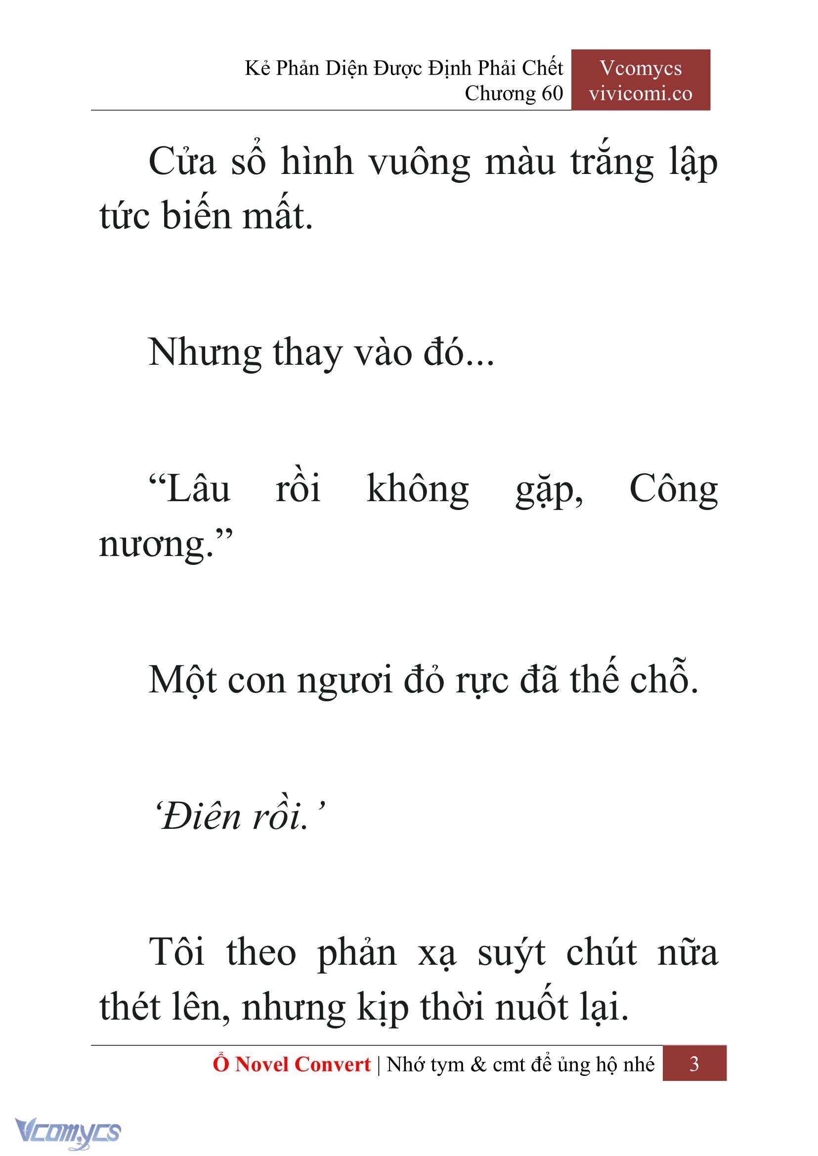 [Novel] Kẻ Phản Diện Được Định Phải Chết Chap 60 - Next Chap 61