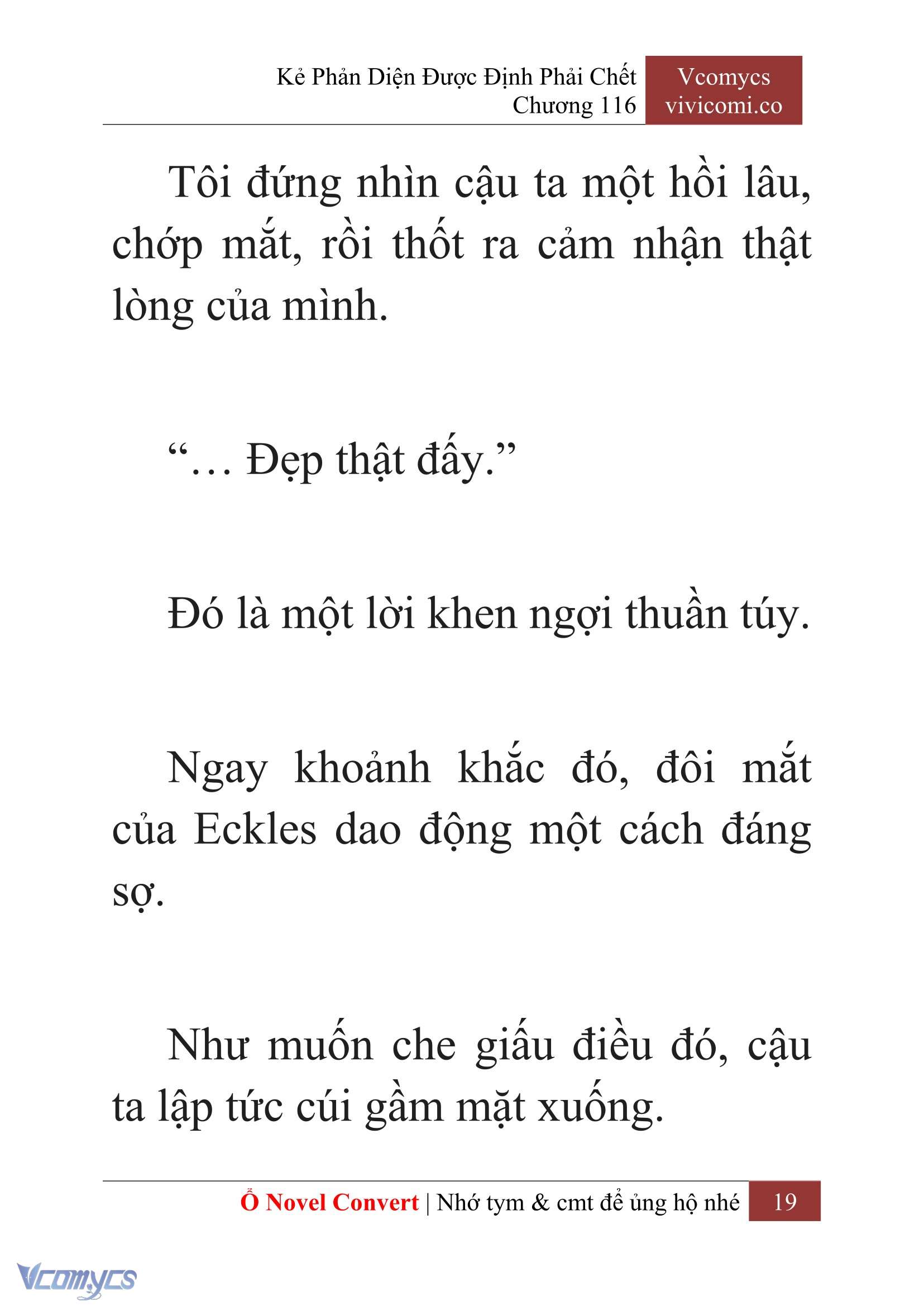 [Novel] Kẻ Phản Diện Được Định Phải Chết Chap 116 - Trang 2