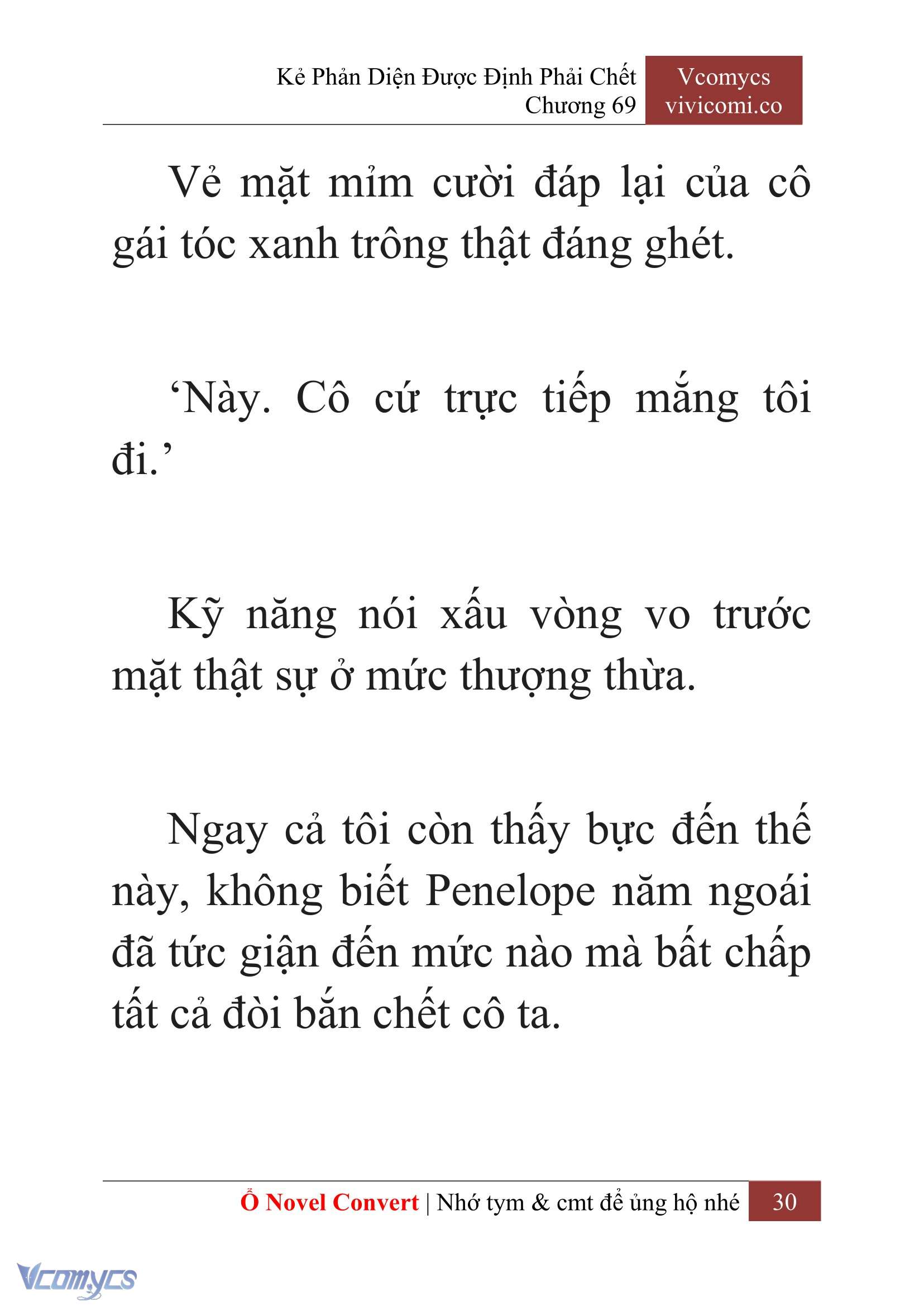 [Novel] Kẻ Phản Diện Được Định Phải Chết Chap 69 - Trang 2