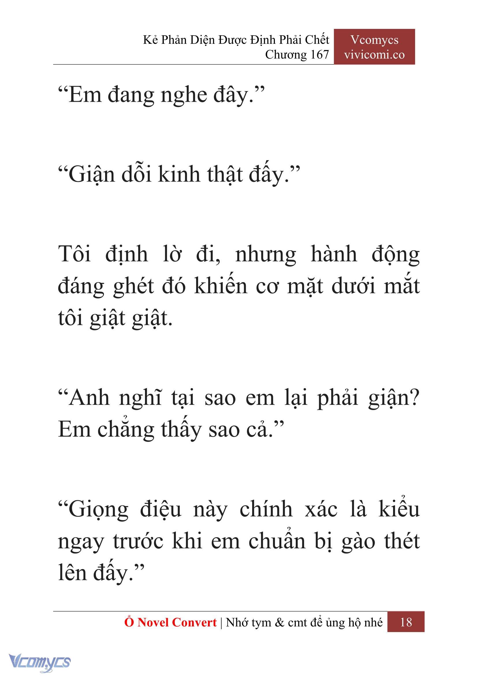 [Novel] Kẻ Phản Diện Được Định Phải Chết Chap 167 - Trang 2