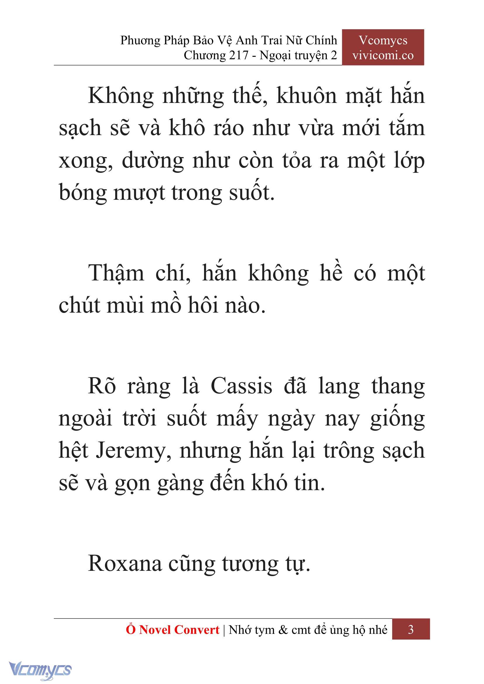 [Novel] Phương Pháp Bảo Vệ Anh Trai Nữ Chính Chap 217 - Trang 2