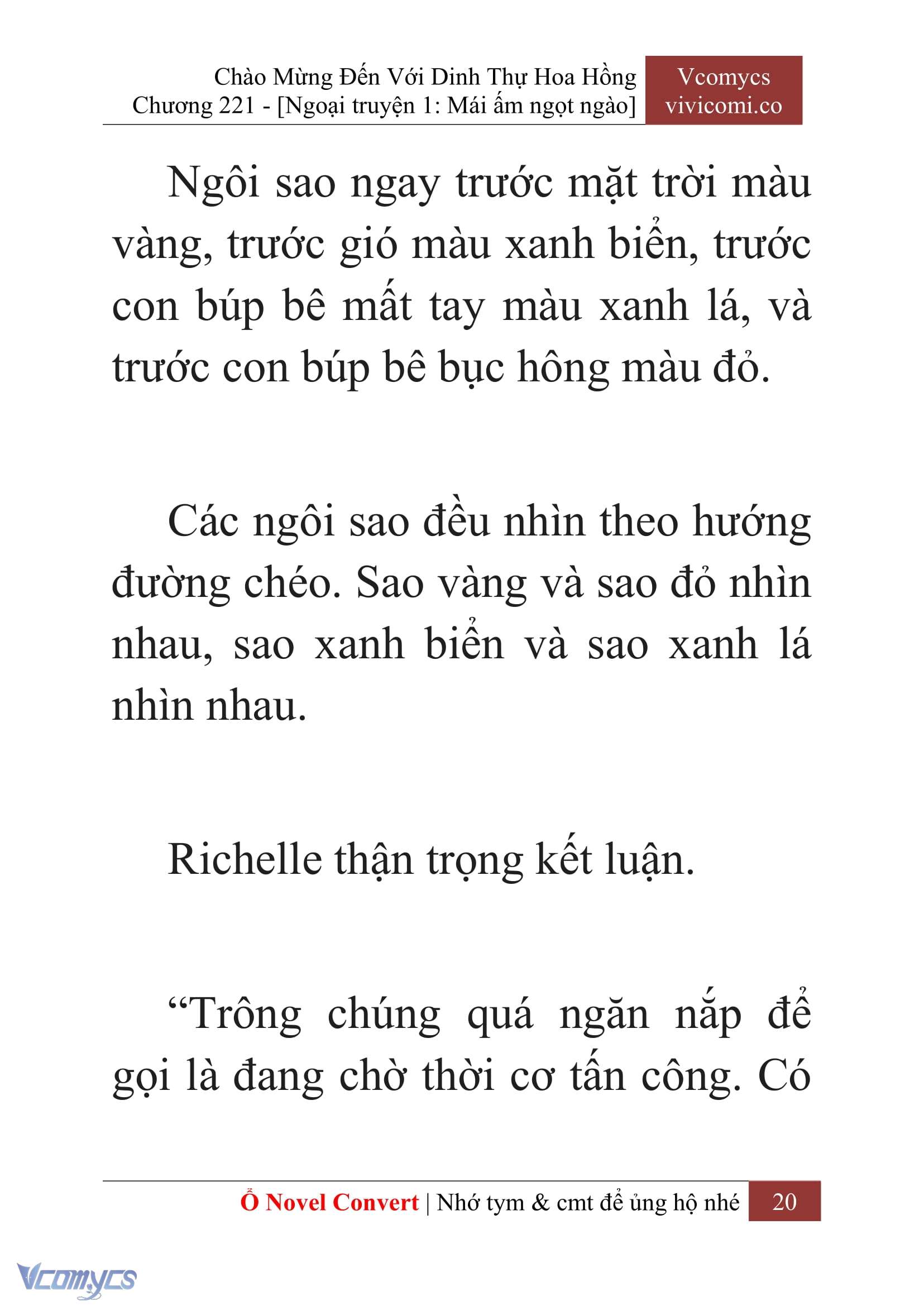 [Novel] Chào Mừng Đến Với Dinh Thự Hoa Hồng Chap 221 - Next Chap 222