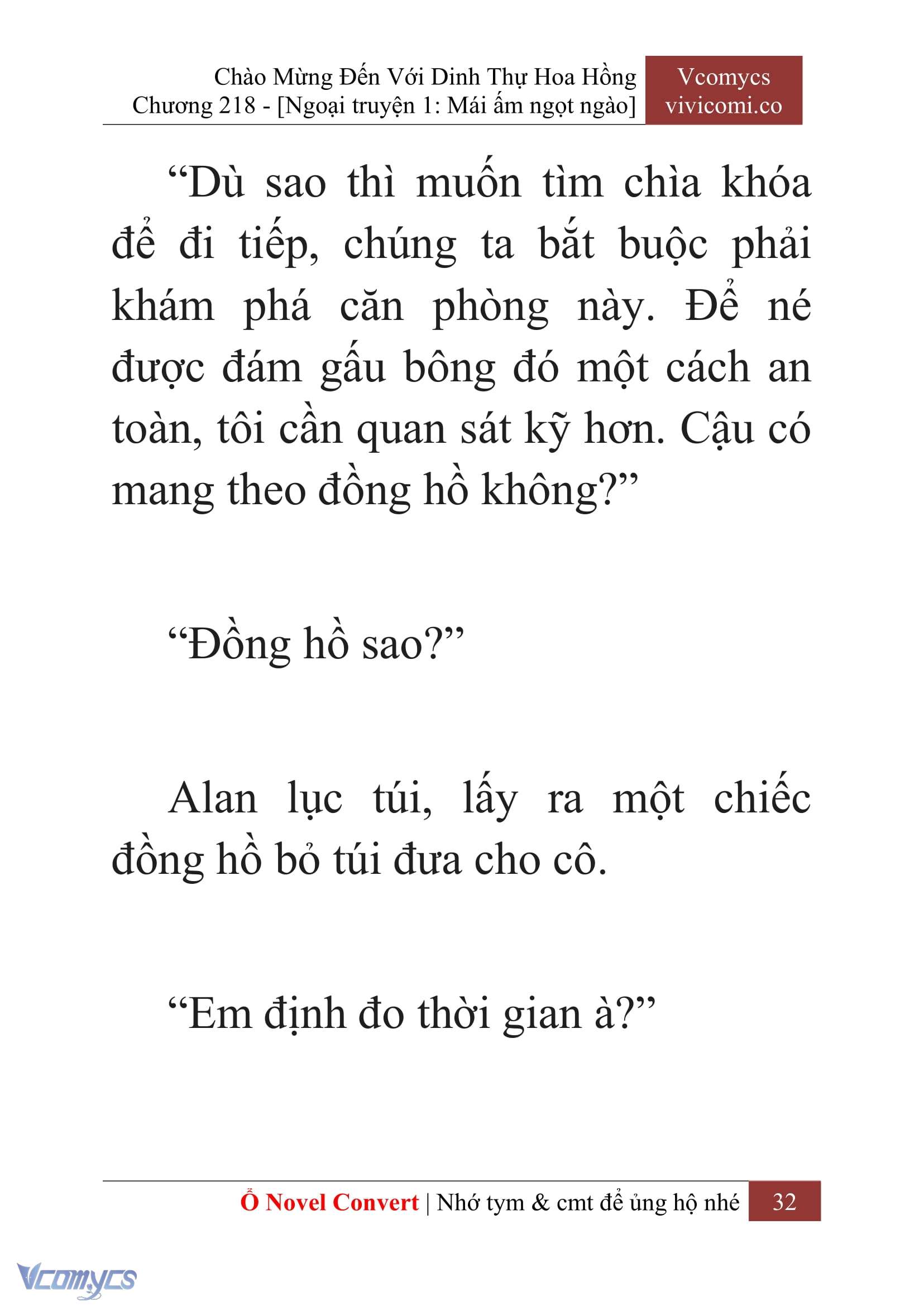 [Novel] Chào Mừng Đến Với Dinh Thự Hoa Hồng Chap 218 - Trang 2
