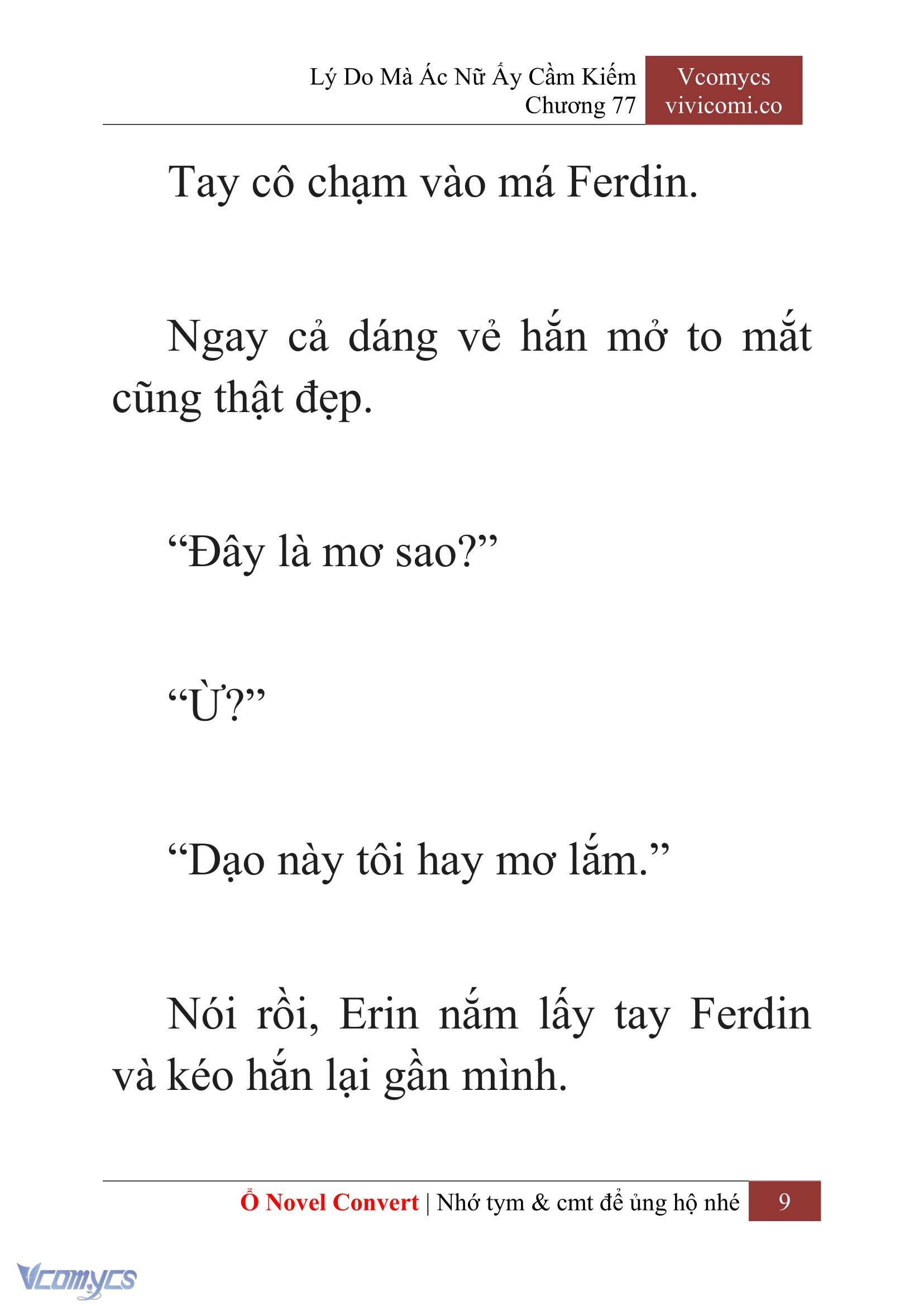 [Novel] Lý Do Mà Ác Nữ Ấy Cầm Kiếm Chap 77 - Next Chap 78