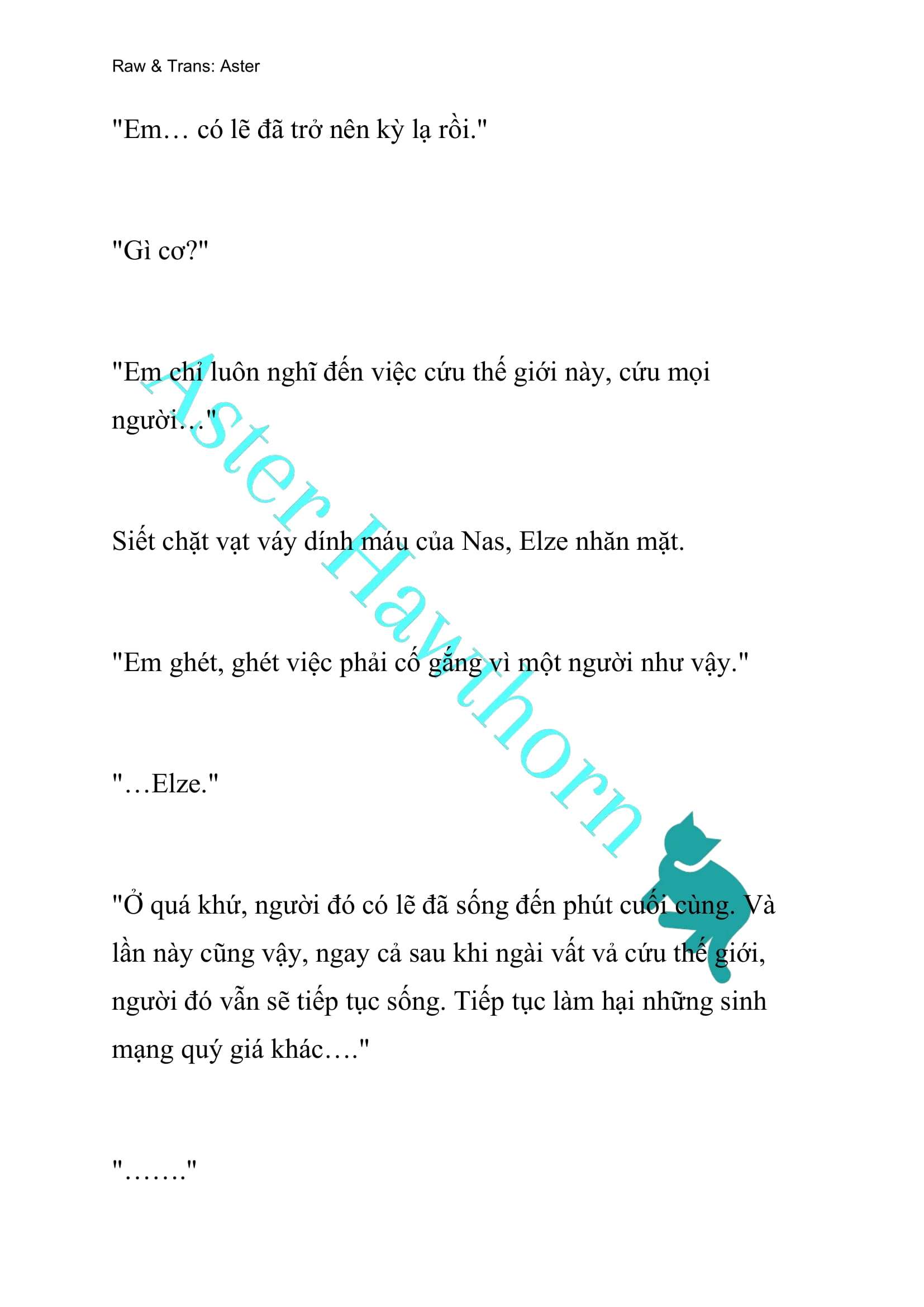 [NOVEL] Anh Hùng Khao Khát Sự Sa Ngã Của Thánh Nữ Chap 53 - Trang 2