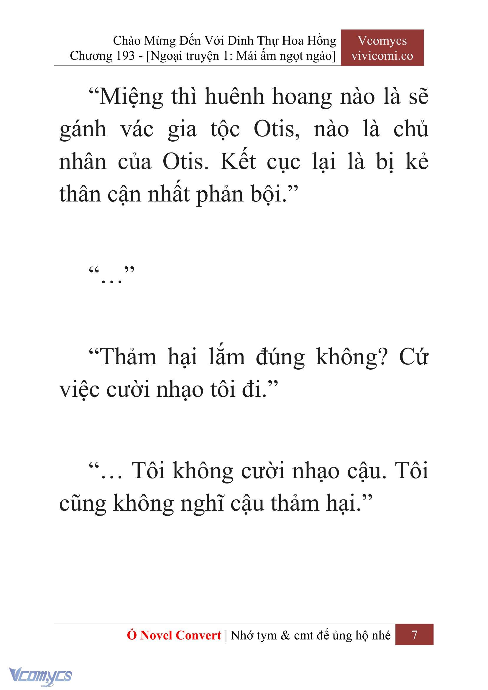 [Novel] Chào Mừng Đến Với Dinh Thự Hoa Hồng Chap 193 - Trang 2