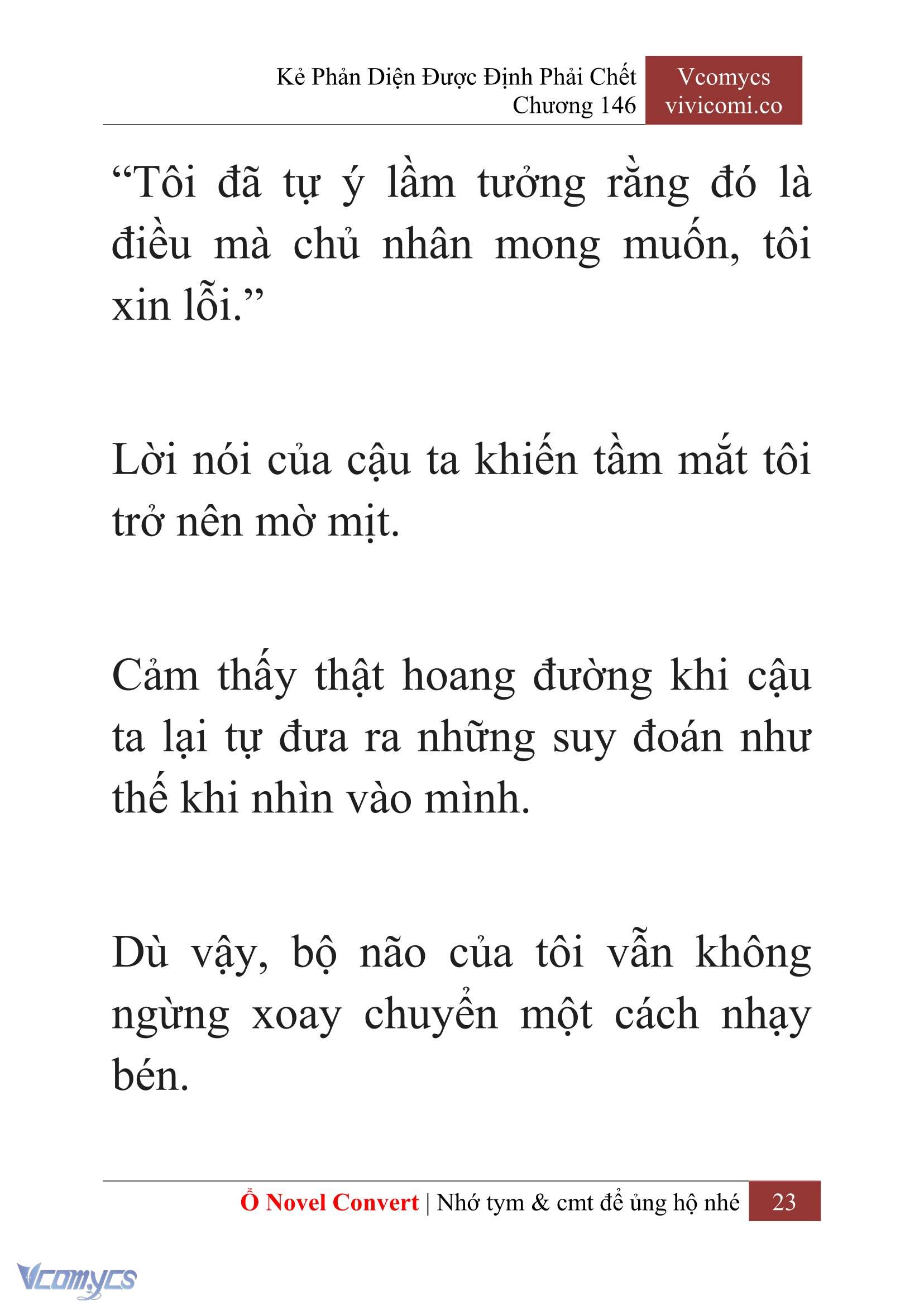[Novel] Kẻ Phản Diện Được Định Phải Chết Chap 146 - Trang 2