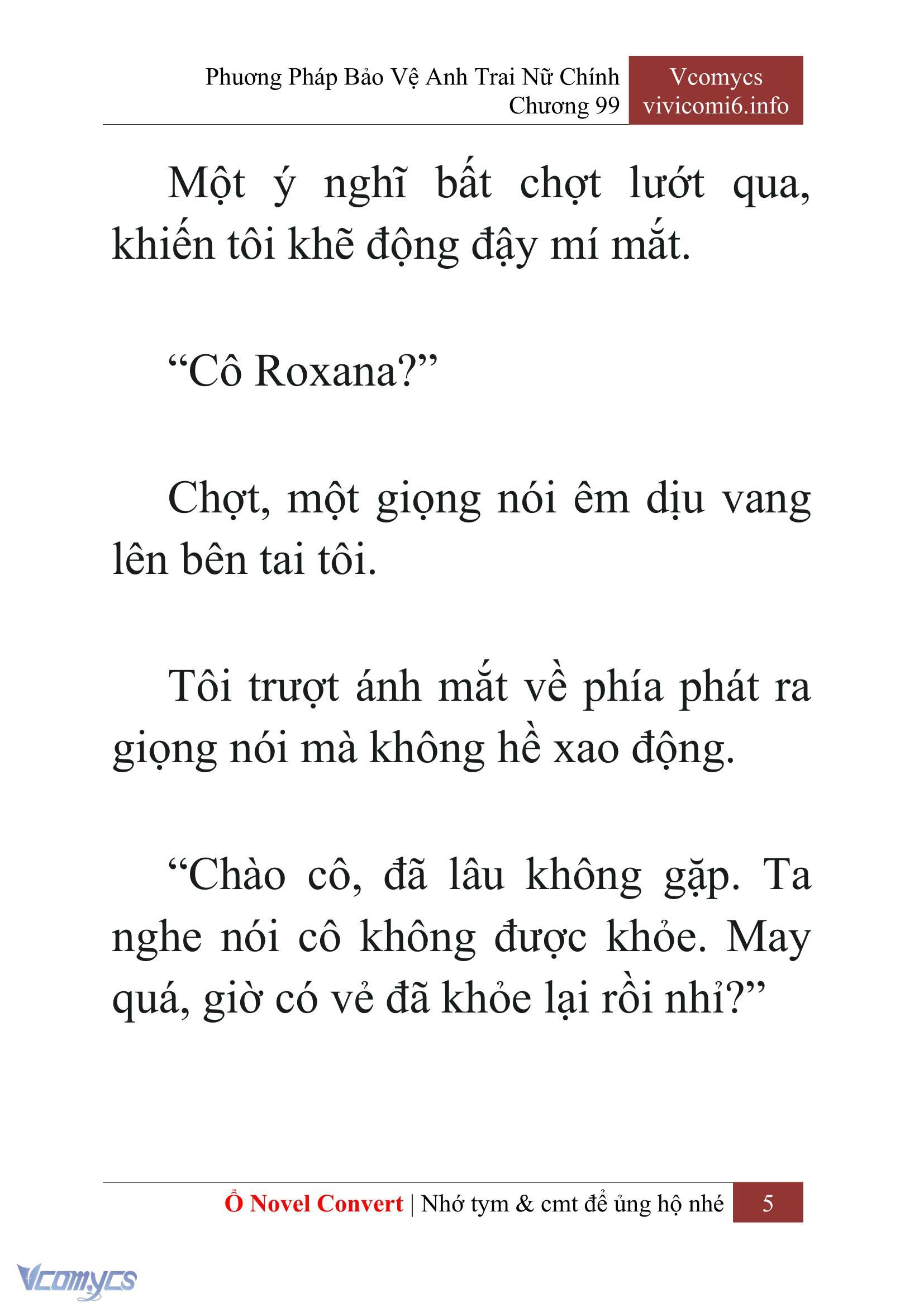 [Novel] Phương Pháp Bảo Vệ Anh Trai Nữ Chính Chap 99 - Trang 2