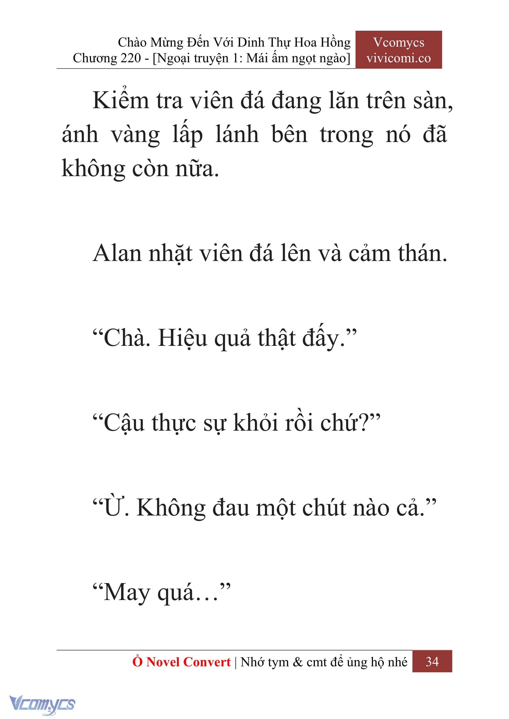 [Novel] Chào Mừng Đến Với Dinh Thự Hoa Hồng Chap 220 - Trang 2