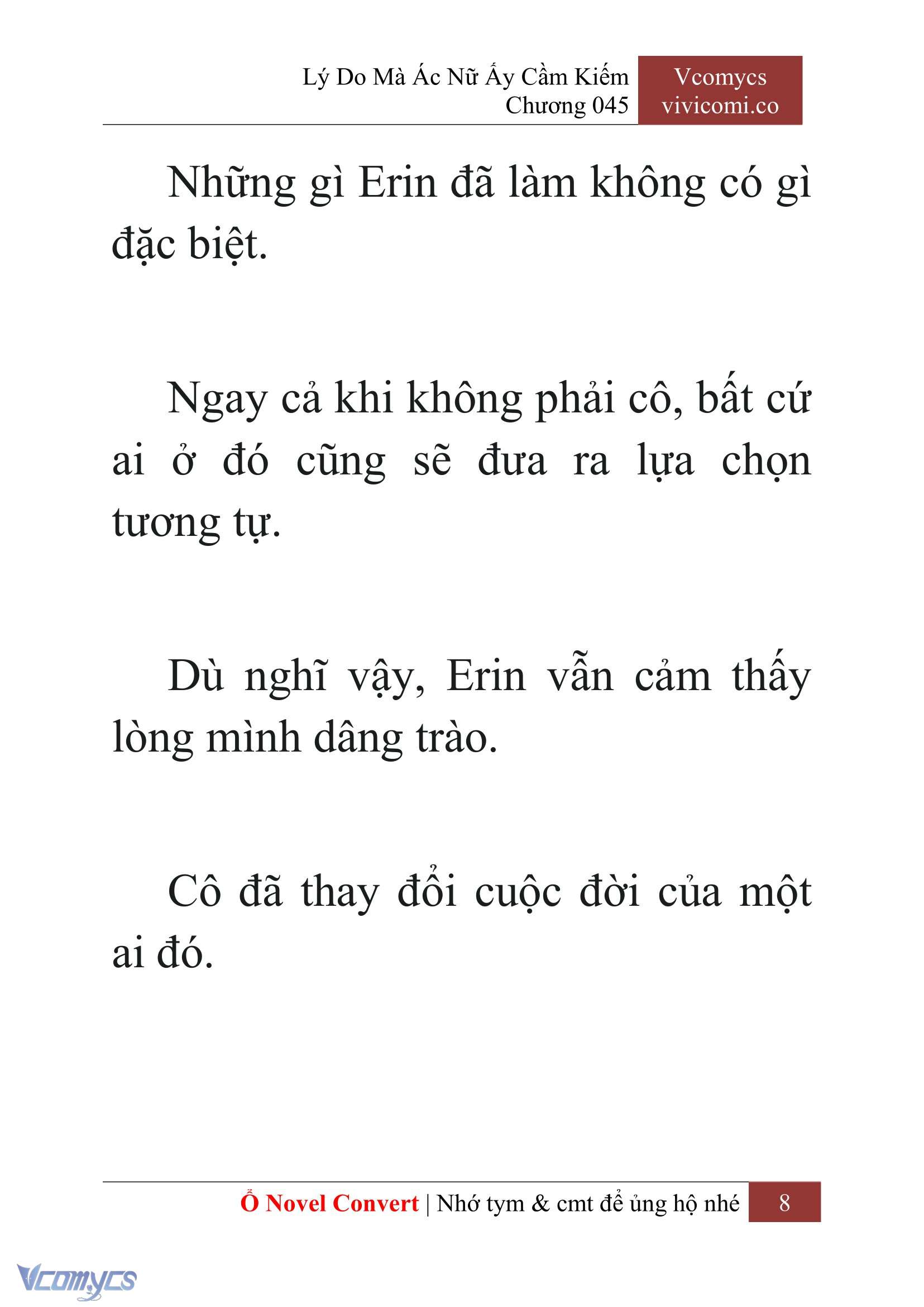[Novel] Lý Do Mà Ác Nữ Ấy Cầm Kiếm Chap 45 - Next Chap 46