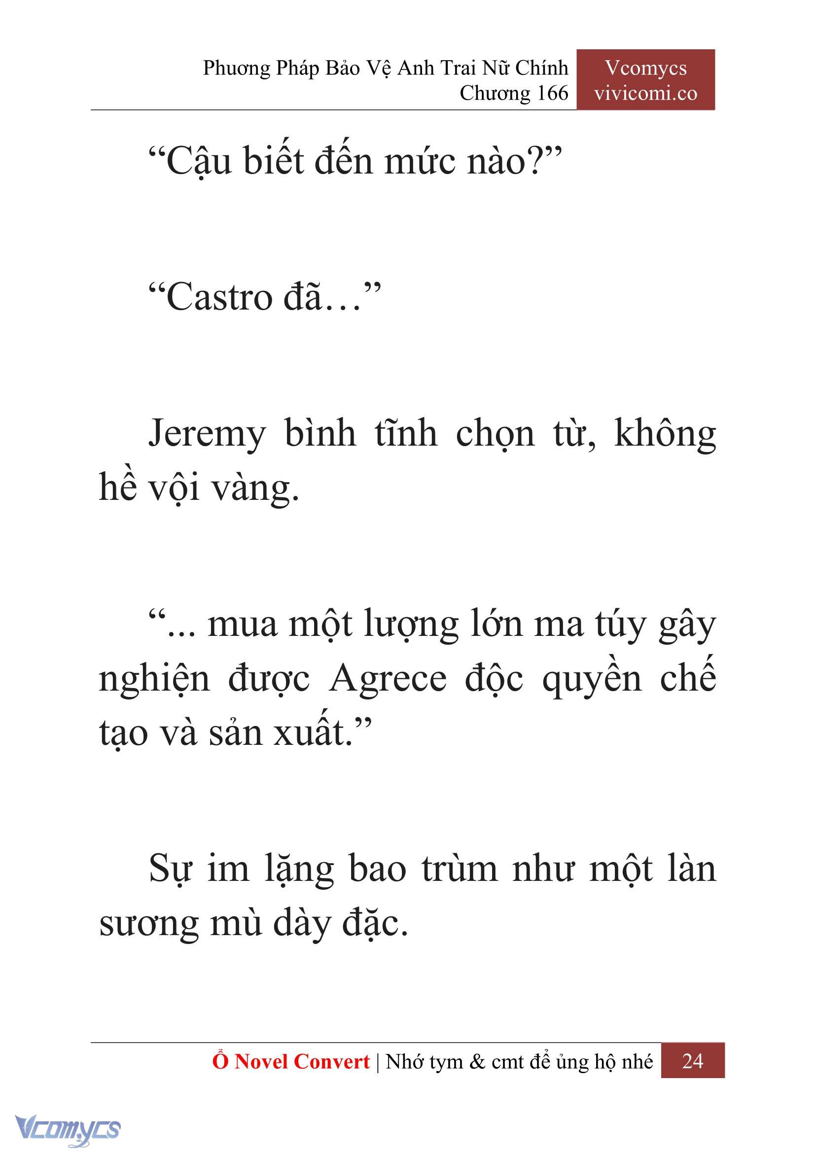 [Novel] Phương Pháp Bảo Vệ Anh Trai Nữ Chính Chap 166 - Trang 2