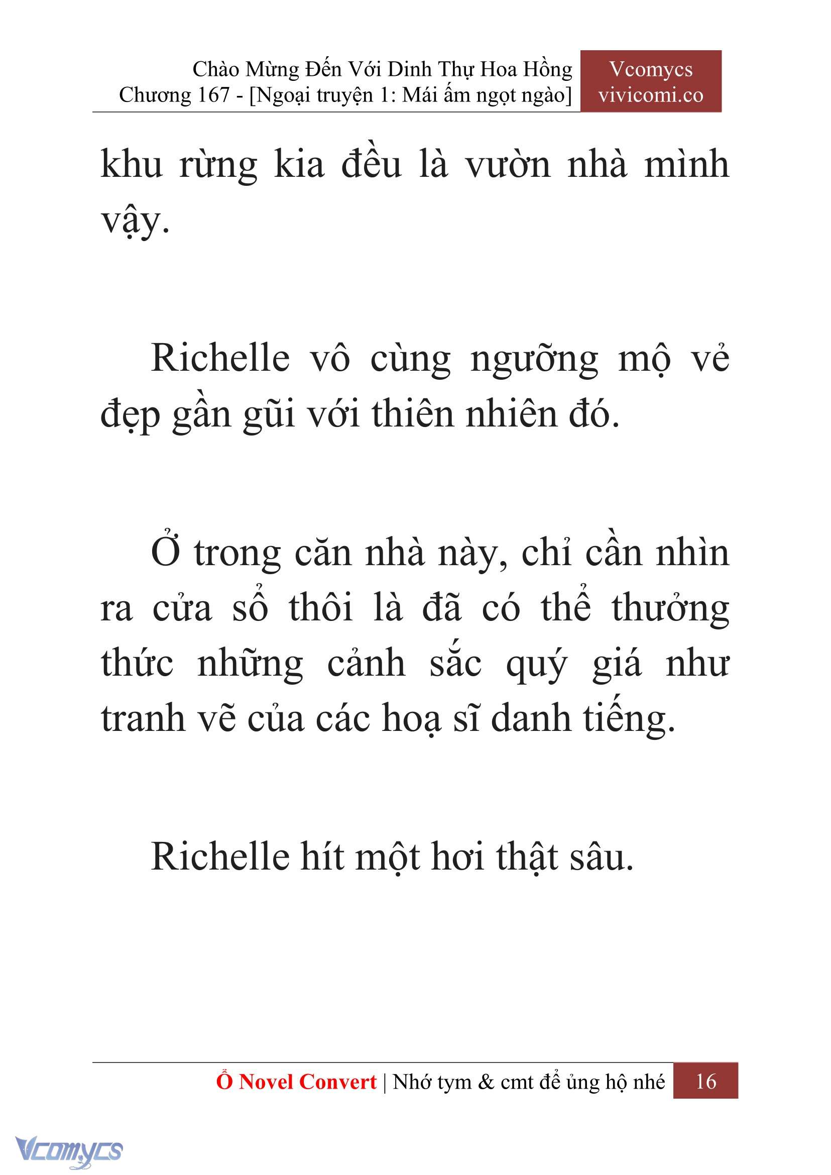 [Novel] Chào Mừng Đến Với Dinh Thự Hoa Hồng Chap 167 - Trang 2