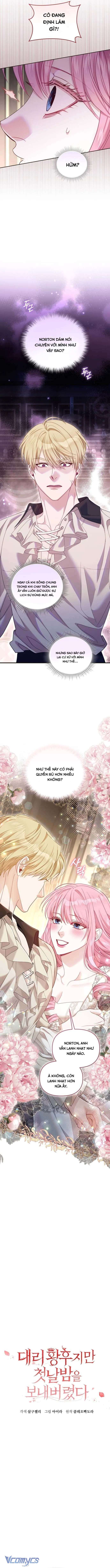 Tôi Đã Trải Qua Đêm Đầu Tiên Dù Chỉ Là Hoàng Hậu Thay Thế Chap 33 - Trang 2