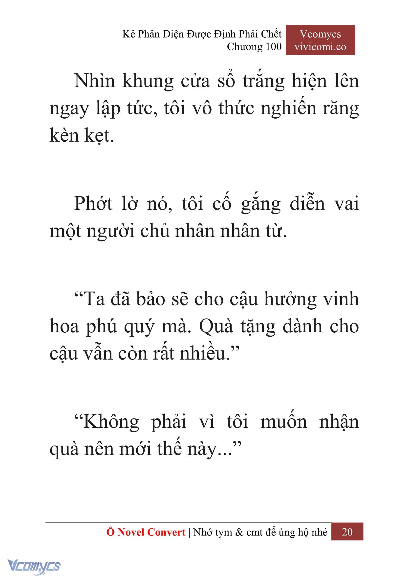 [Novel] Kẻ Phản Diện Được Định Phải Chết Chap 100 - Next Chap 101