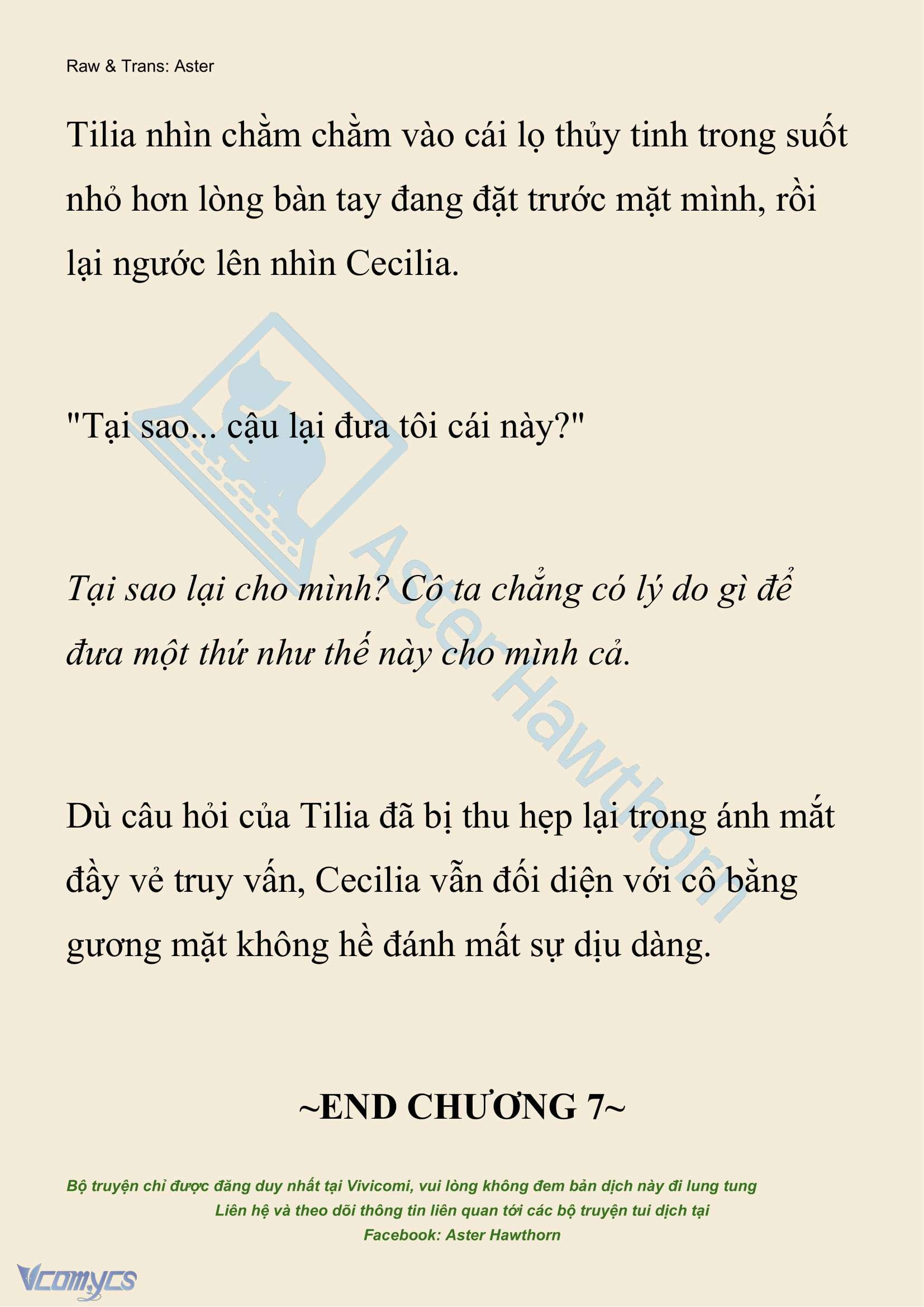 [NOVEL] Hồ Điệp Nuốt Chửng Sương Mù Chap 7 - Trang 2