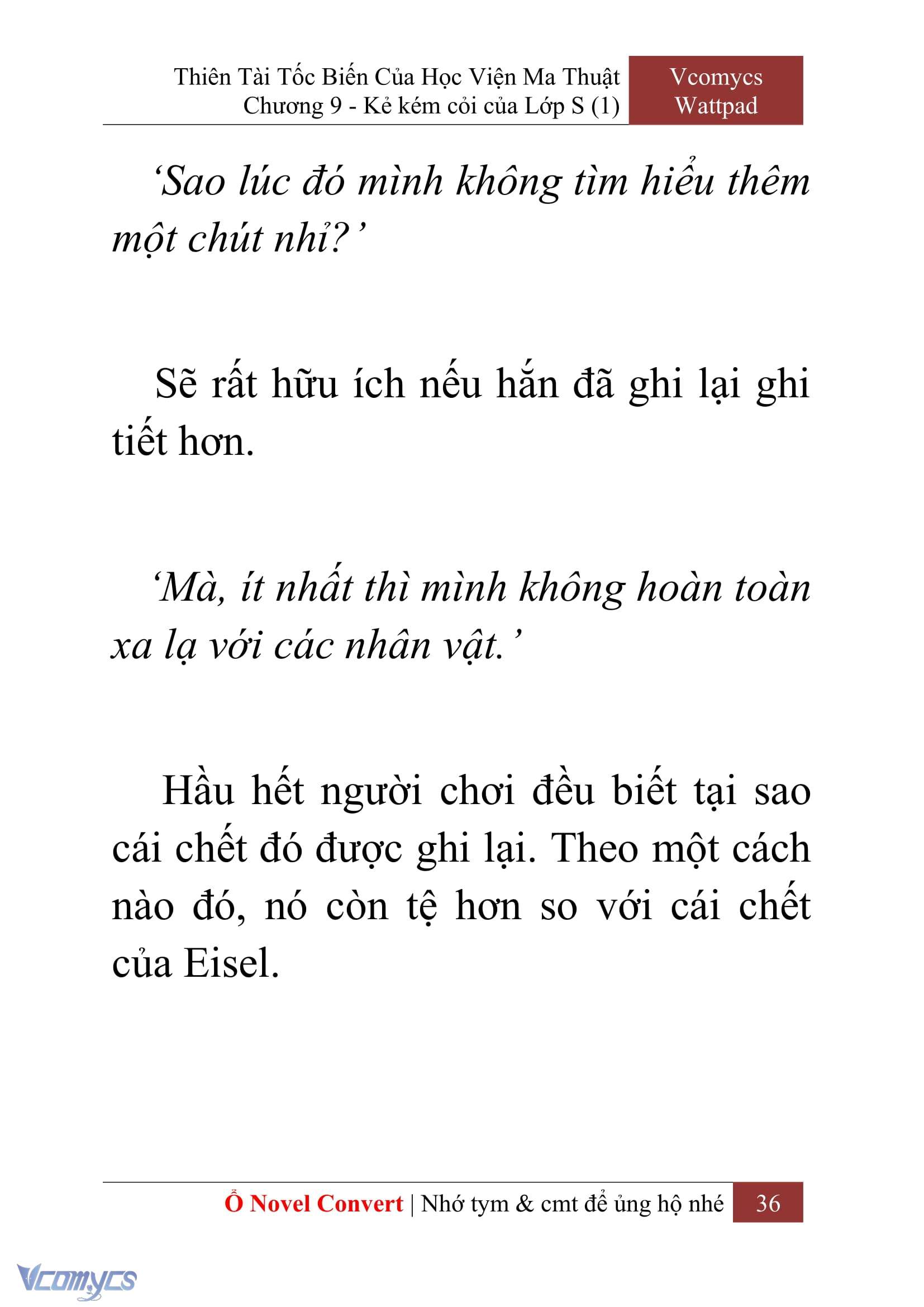 [Novel] Thiên Tài Tốc Biến Của Học Viện Ma Thuật Chap 9 - Trang 2