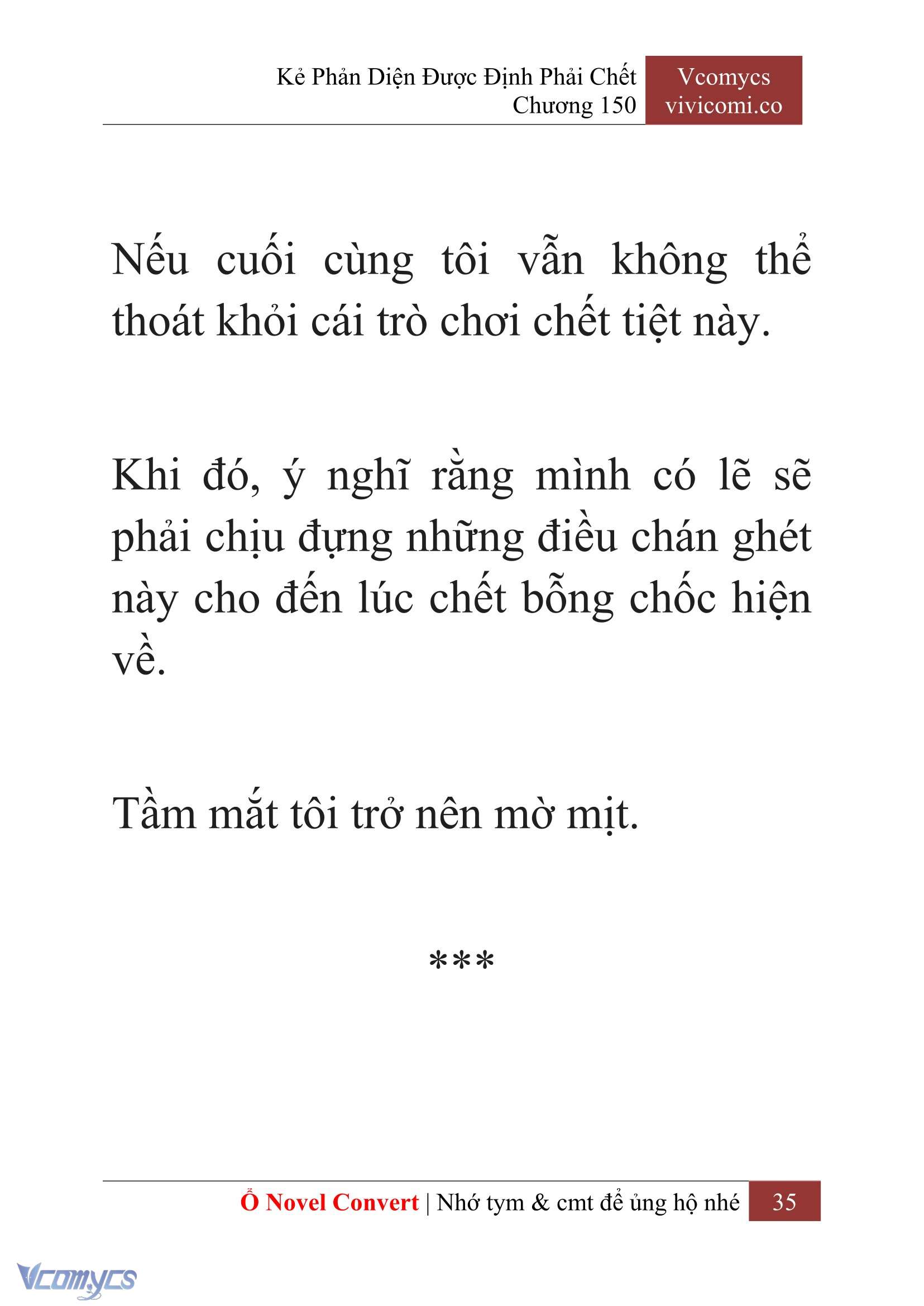 [Novel] Kẻ Phản Diện Được Định Phải Chết Chap 150 - Trang 2