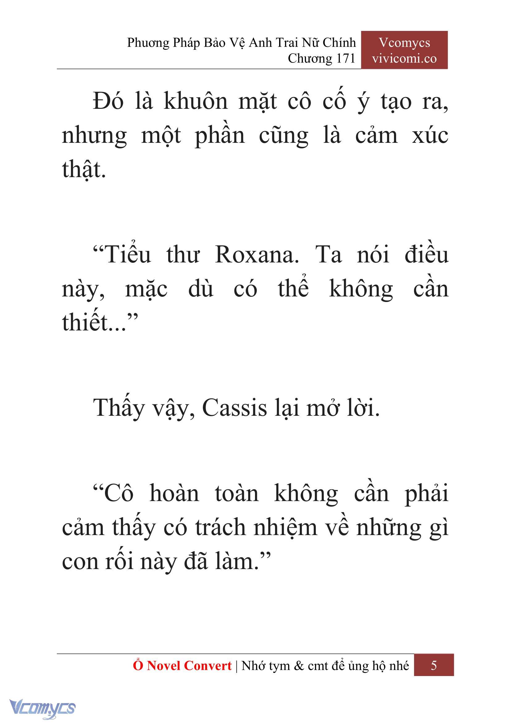 [Novel] Phương Pháp Bảo Vệ Anh Trai Nữ Chính Chap 171 - Trang 2