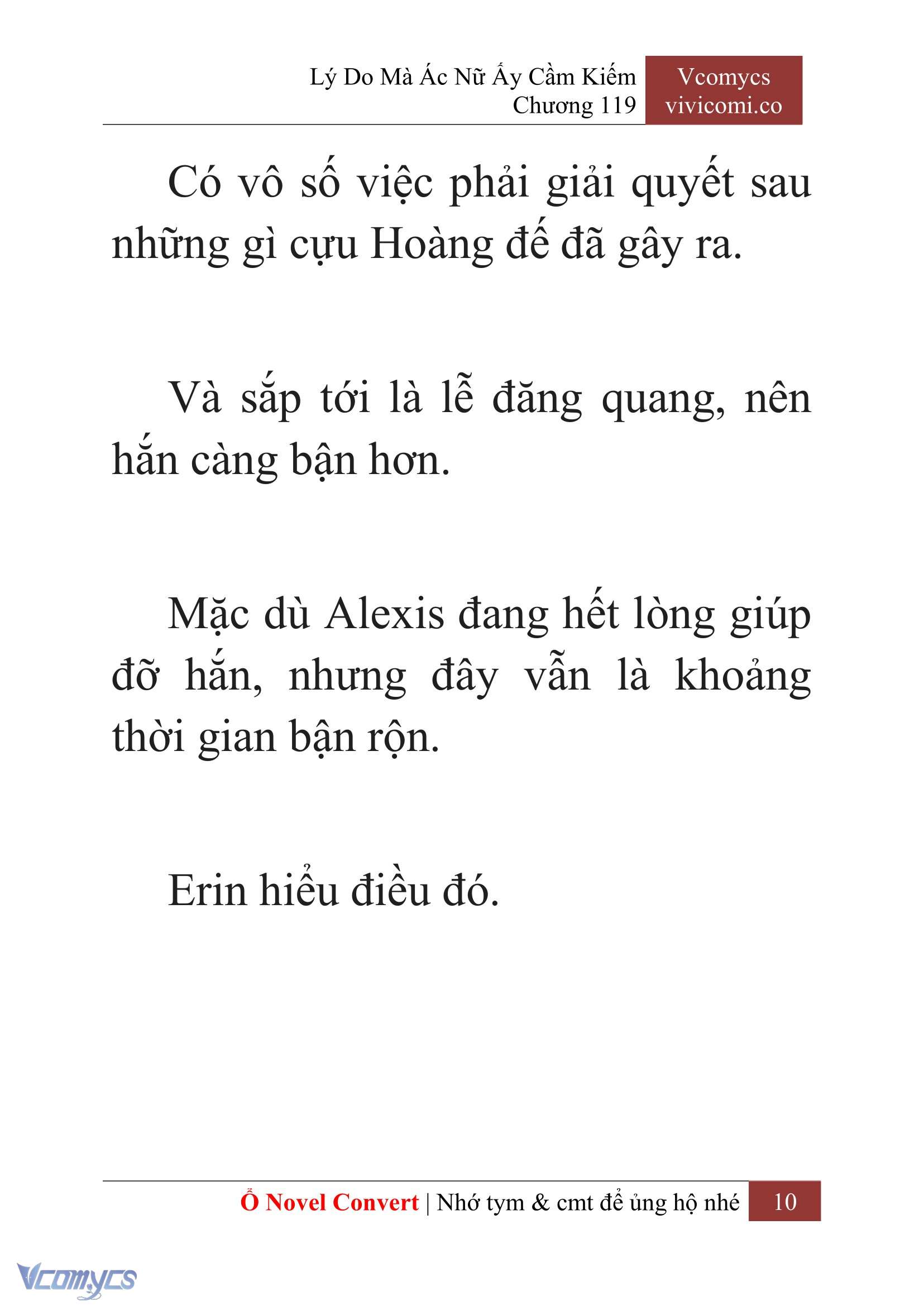 [Novel] Lý Do Mà Ác Nữ Ấy Cầm Kiếm Chap 119 - Trang 2