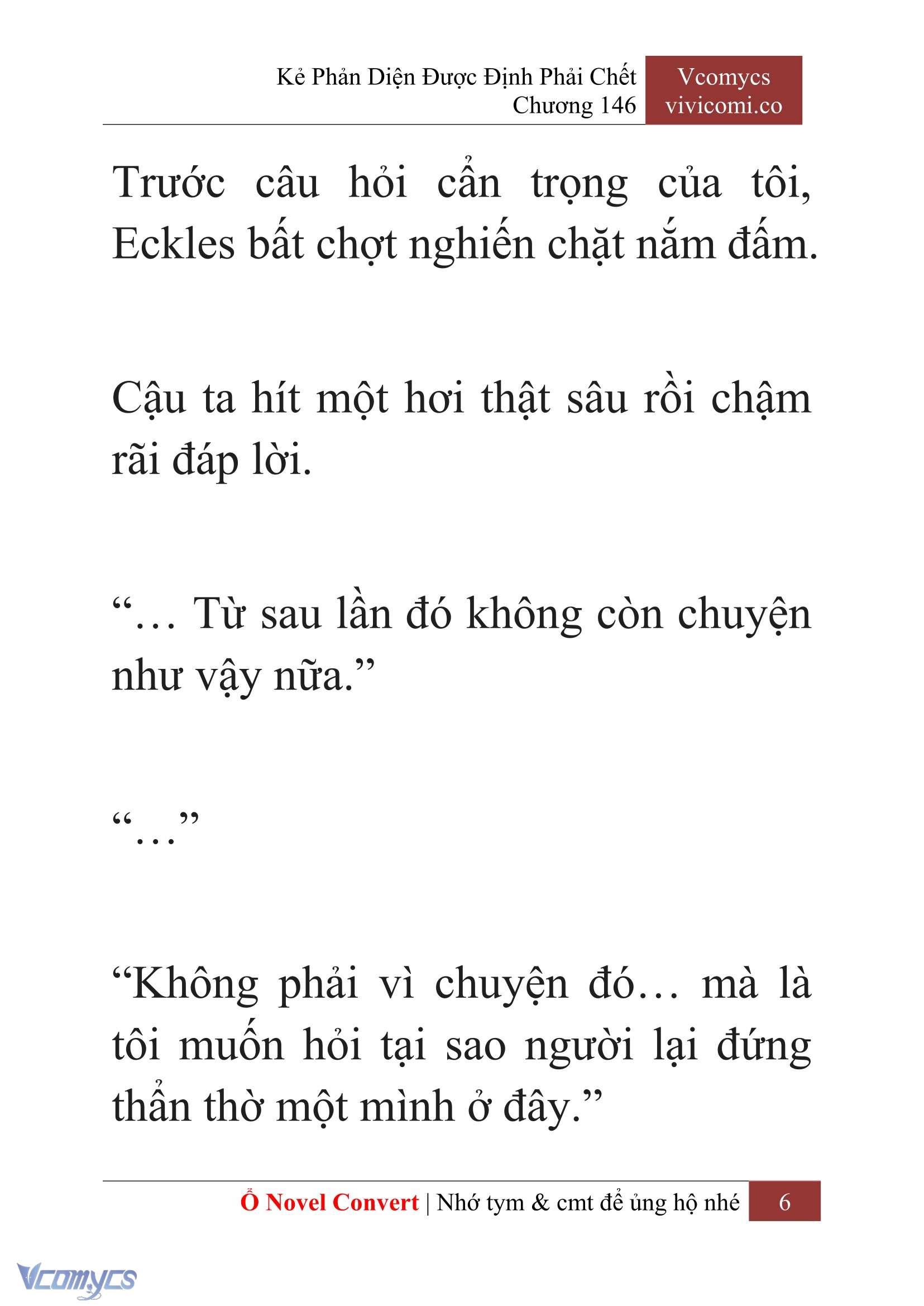 [Novel] Kẻ Phản Diện Được Định Phải Chết Chap 146 - Trang 2