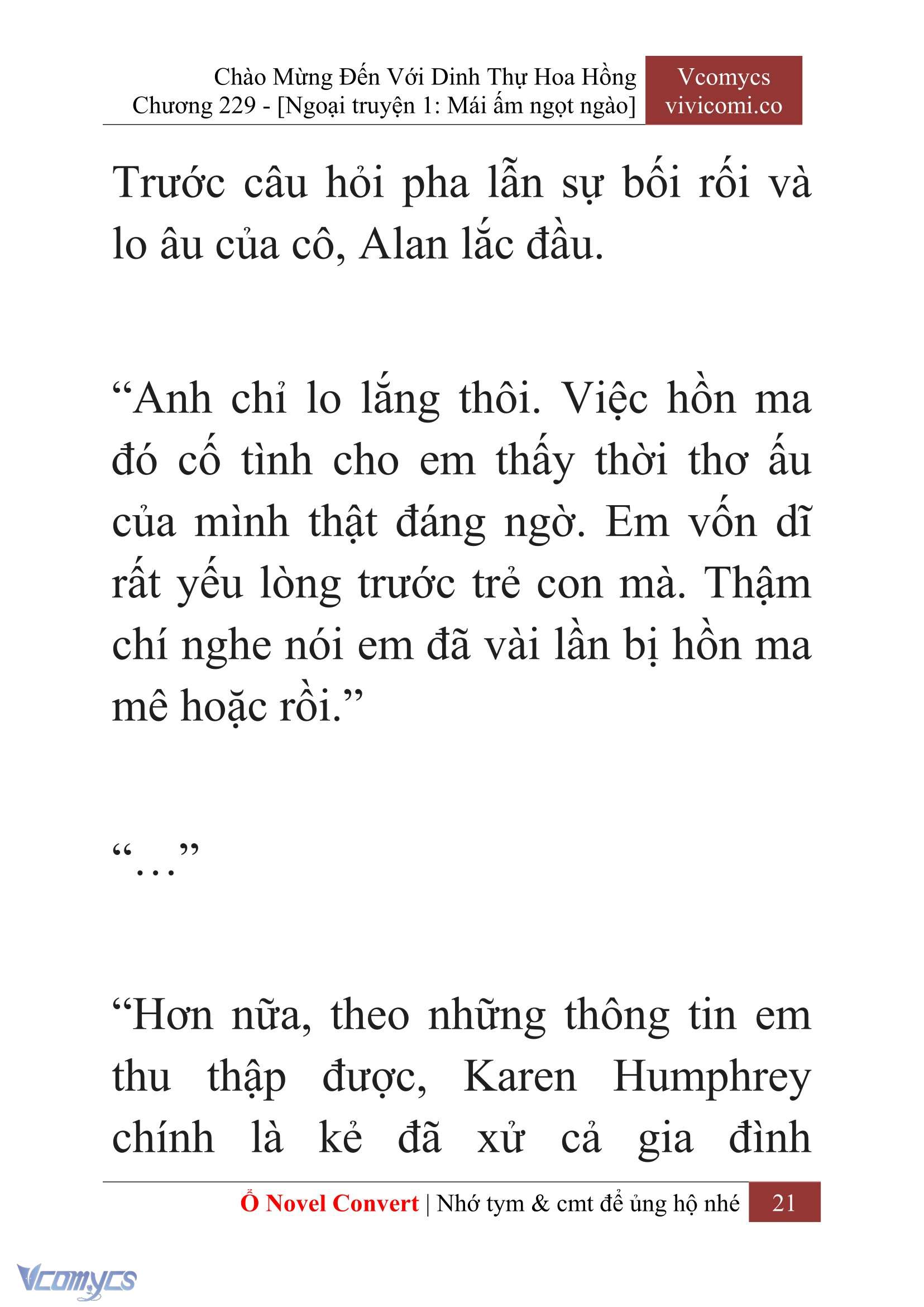 [Novel] Chào Mừng Đến Với Dinh Thự Hoa Hồng Chap 229 - Trang 2