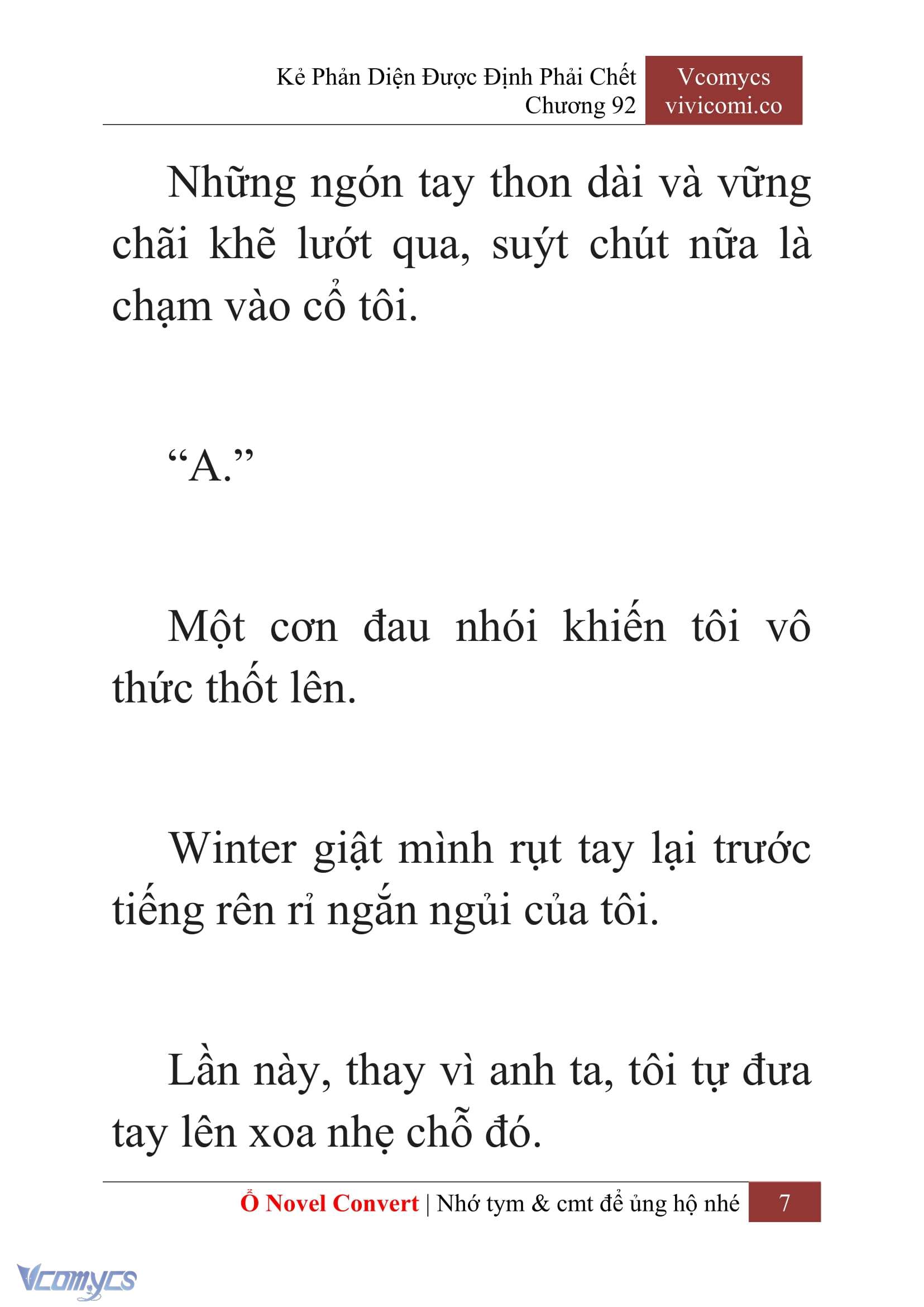 [Novel] Kẻ Phản Diện Được Định Phải Chết Chap 92 - Trang 2