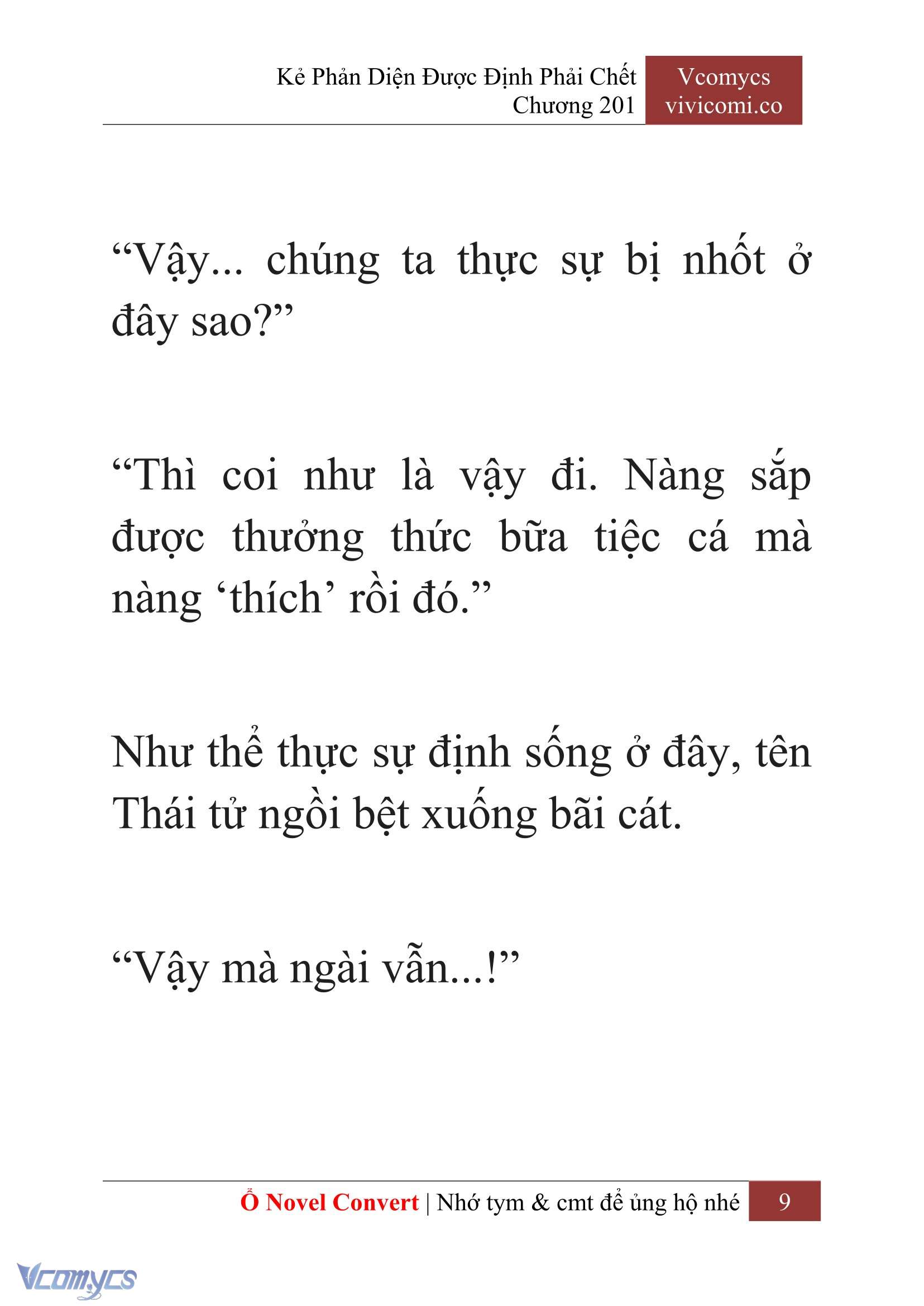 [Novel] Kẻ Phản Diện Được Định Phải Chết Chap 201 - Trang 2
