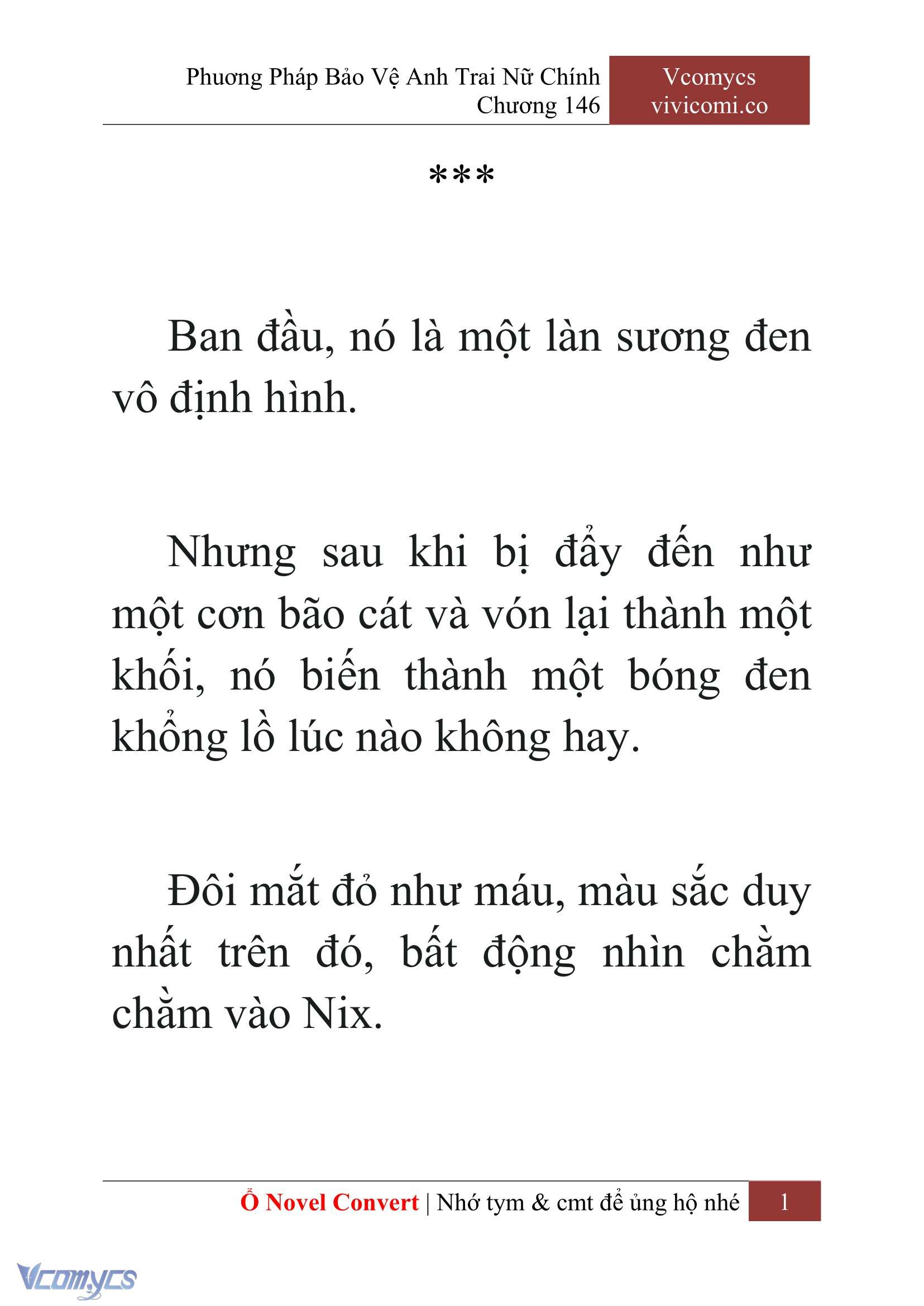 [Novel] Phương Pháp Bảo Vệ Anh Trai Nữ Chính Chap 146 - Trang 2