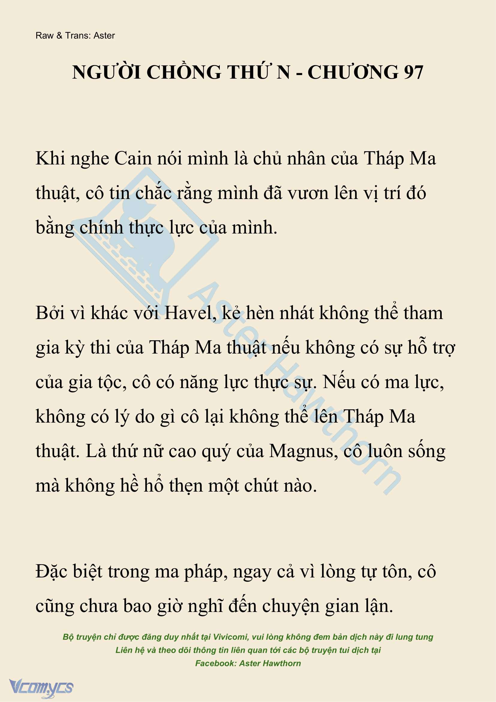 [NOVEL] Người Chồng Thứ N Chap 97 - Trang 2