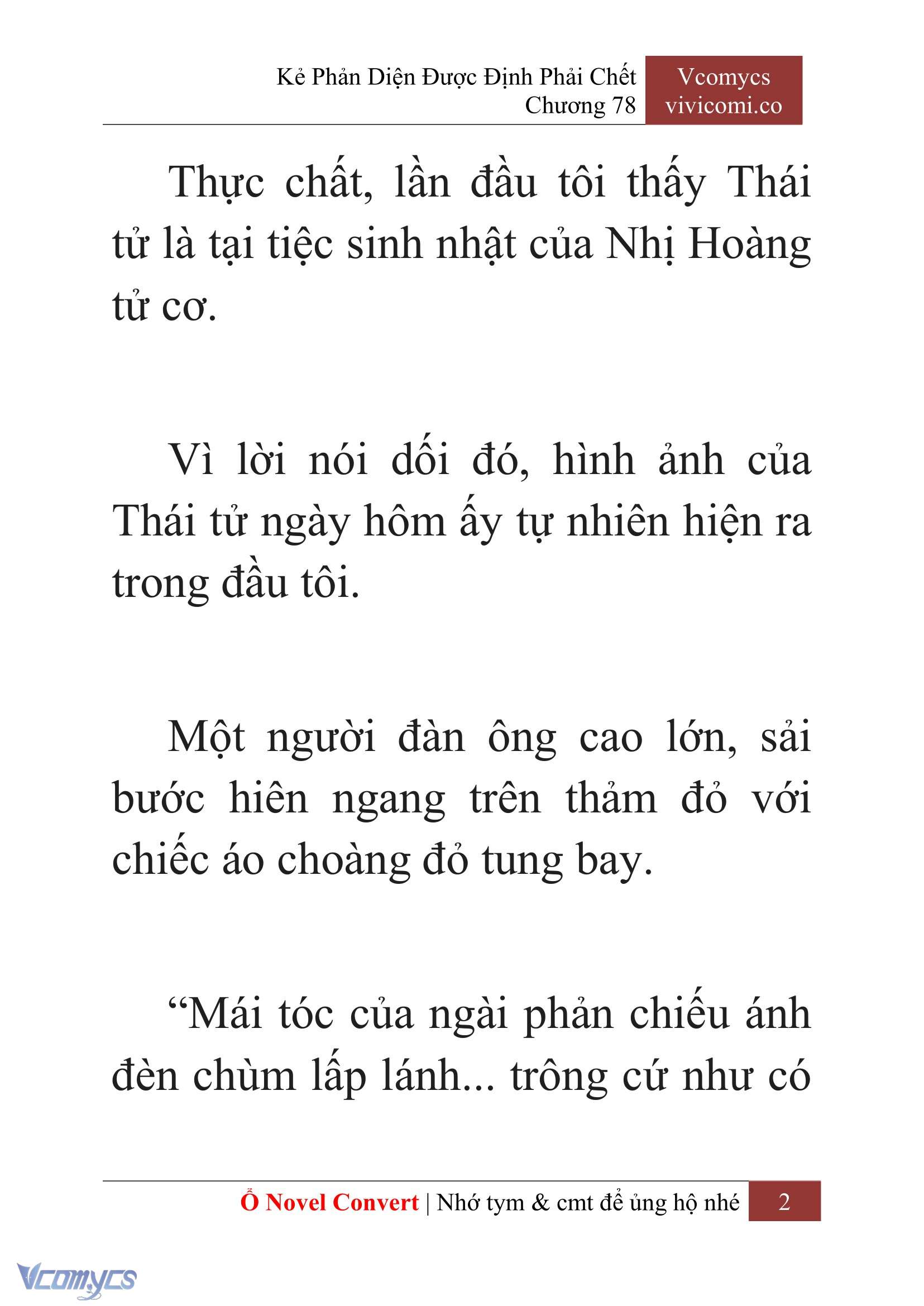 [Novel] Kẻ Phản Diện Được Định Phải Chết Chap 78 - Next Chap 79