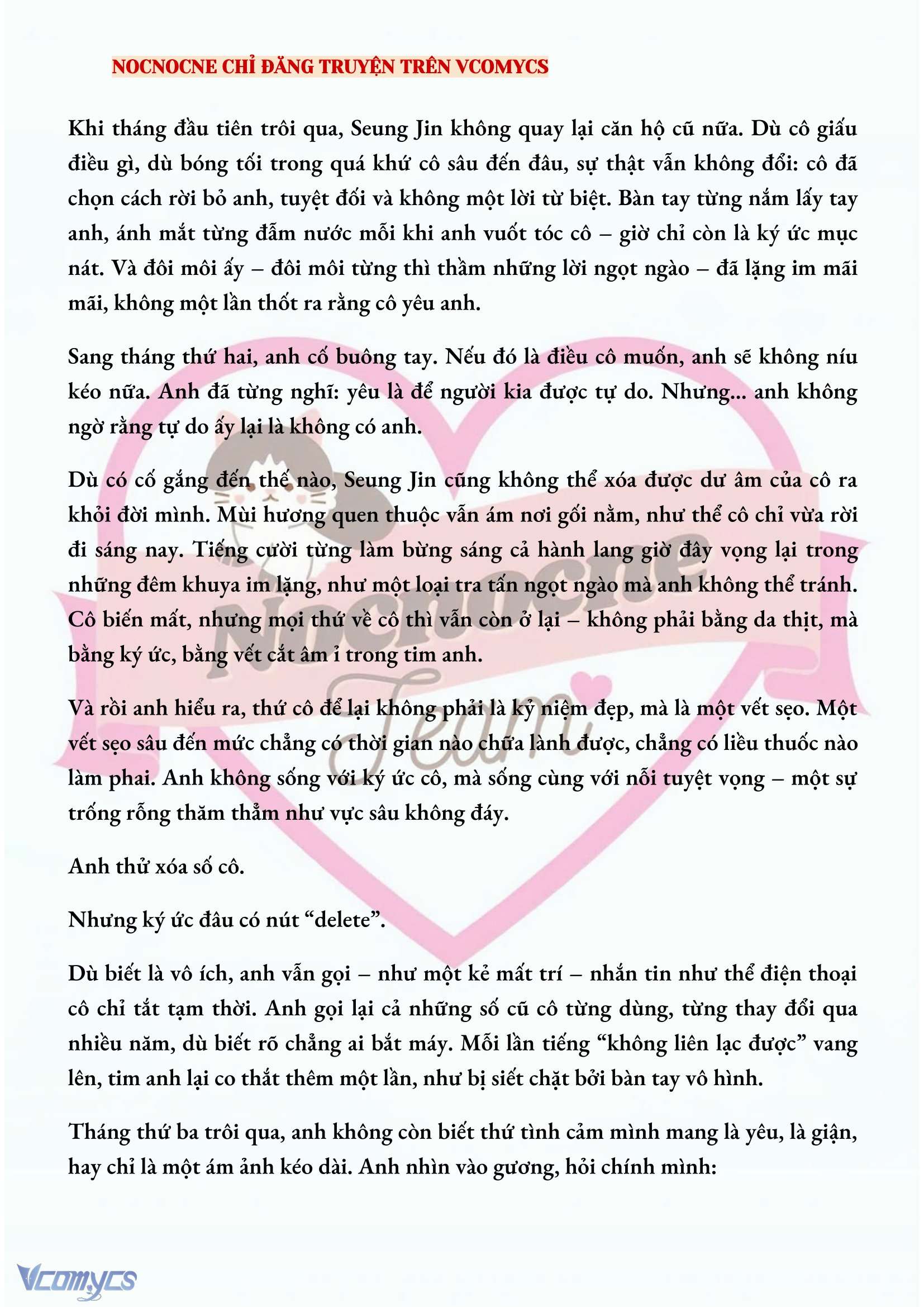 [NOVEL] CHÚNG TA KẾT THÚC VÀO MÙA THU Chap 53 - Trang 2