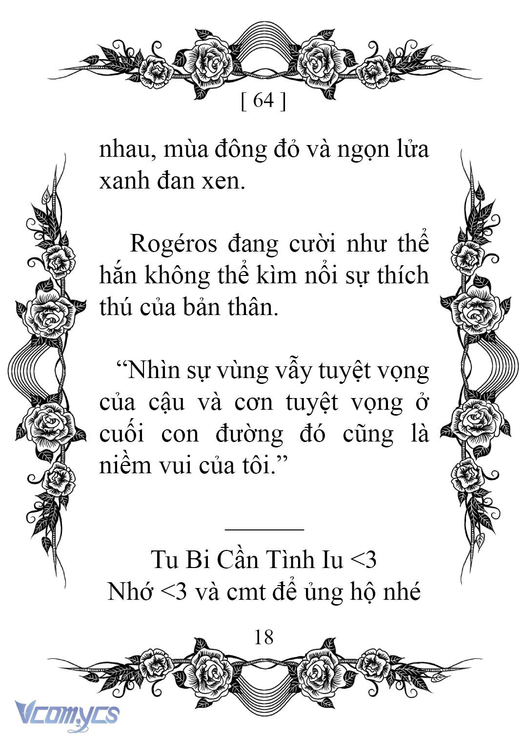 [Novel] Chào Mừng Đến Với Dinh Thự Hoa Hồng Chap 64 - Trang 2