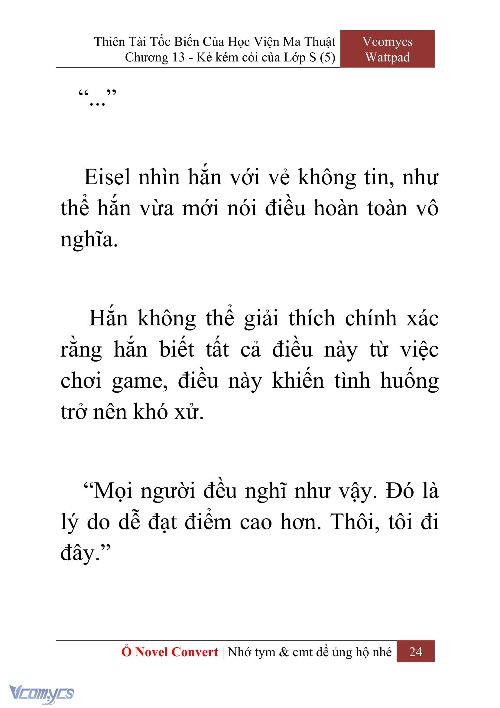 [Novel] Thiên Tài Tốc Biến Của Học Viện Ma Thuật Chap 13 - Trang 2