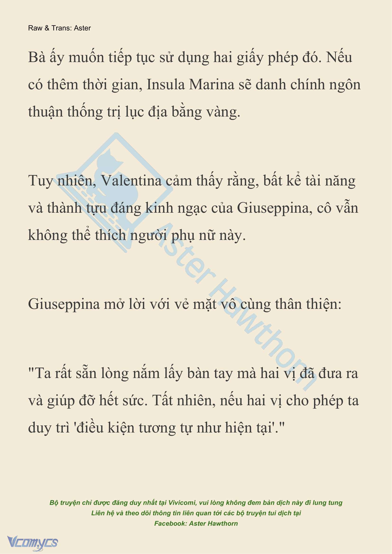 [NOVEL] Thiên Đường Của Valentina Chap 207 - Trang 2