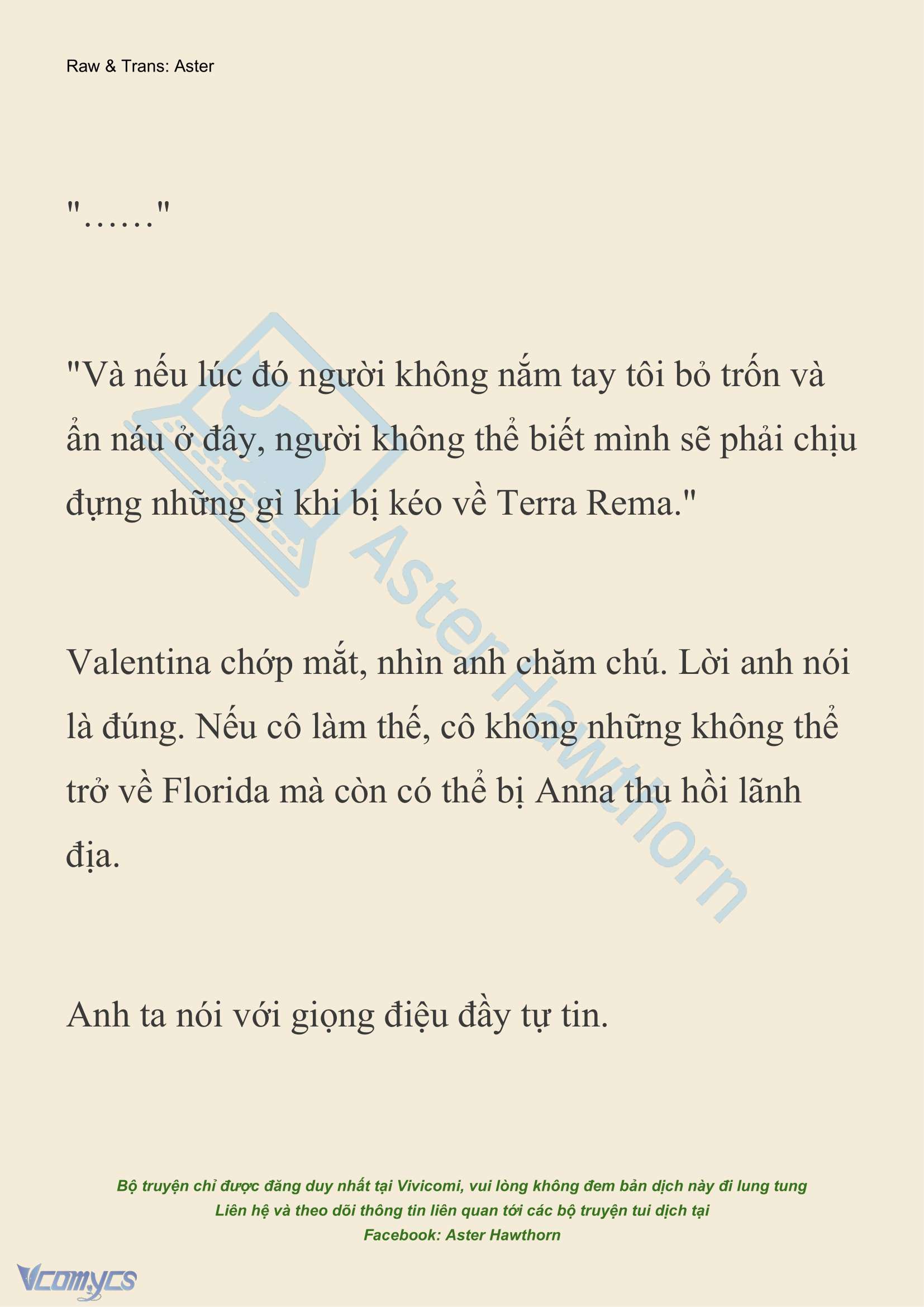 [NOVEL] Thiên Đường Của Valentina Chap 107 - Trang 2
