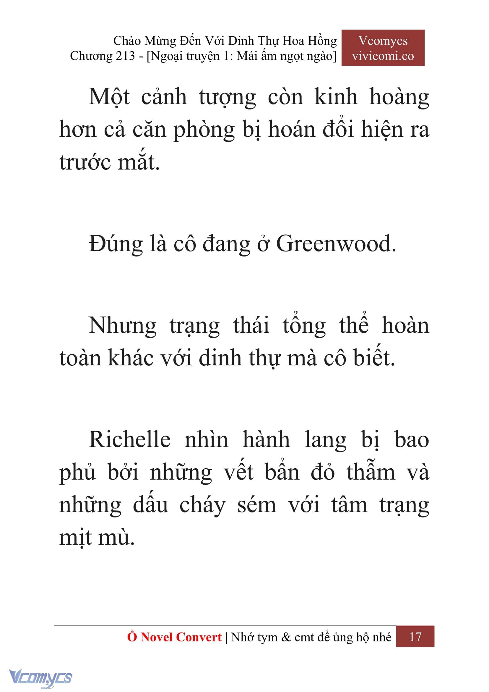 [Novel] Chào Mừng Đến Với Dinh Thự Hoa Hồng Chap 213 - Trang 2
