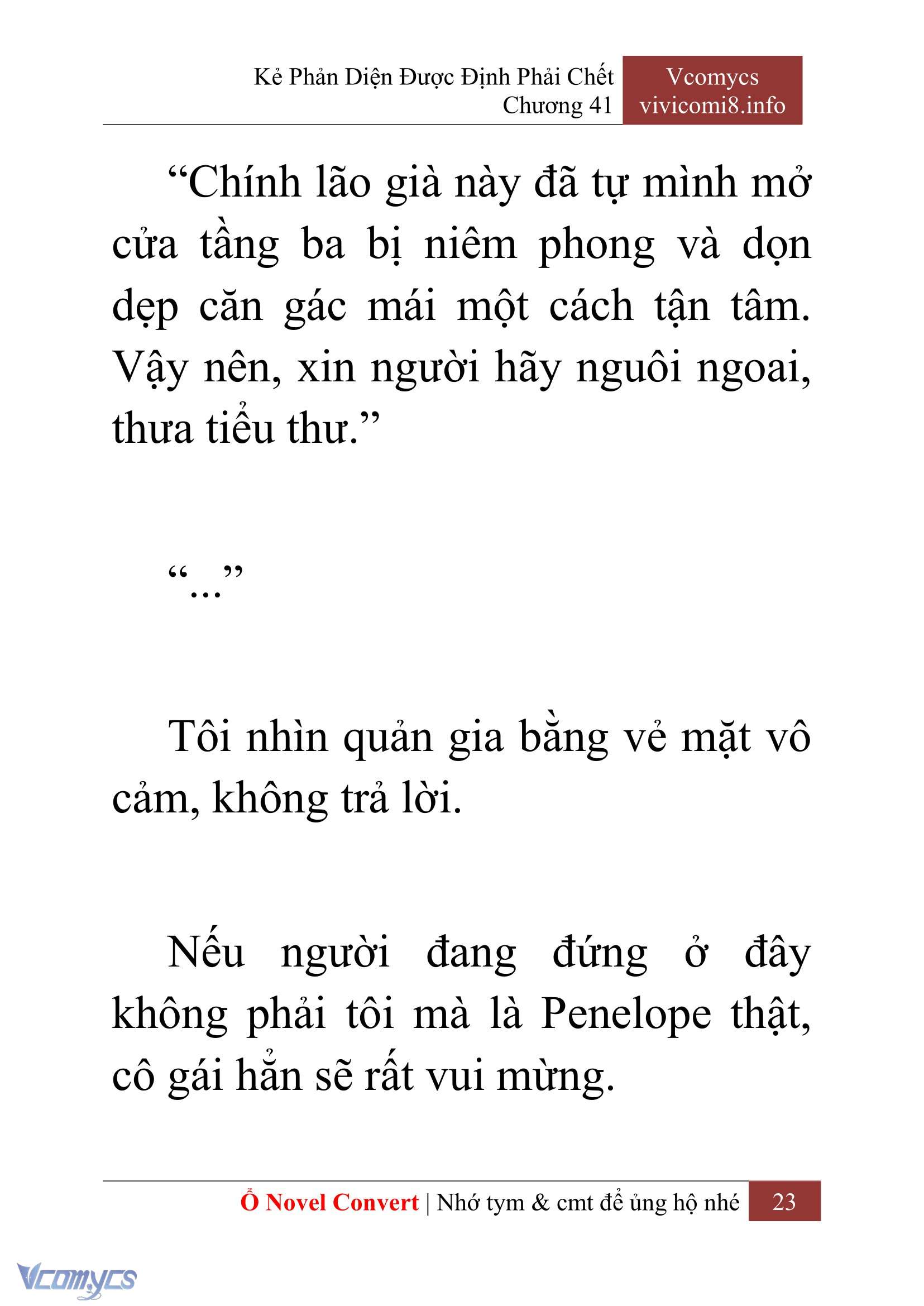 [Novel] Kẻ Phản Diện Được Định Phải Chết Chap 41 - Trang 2