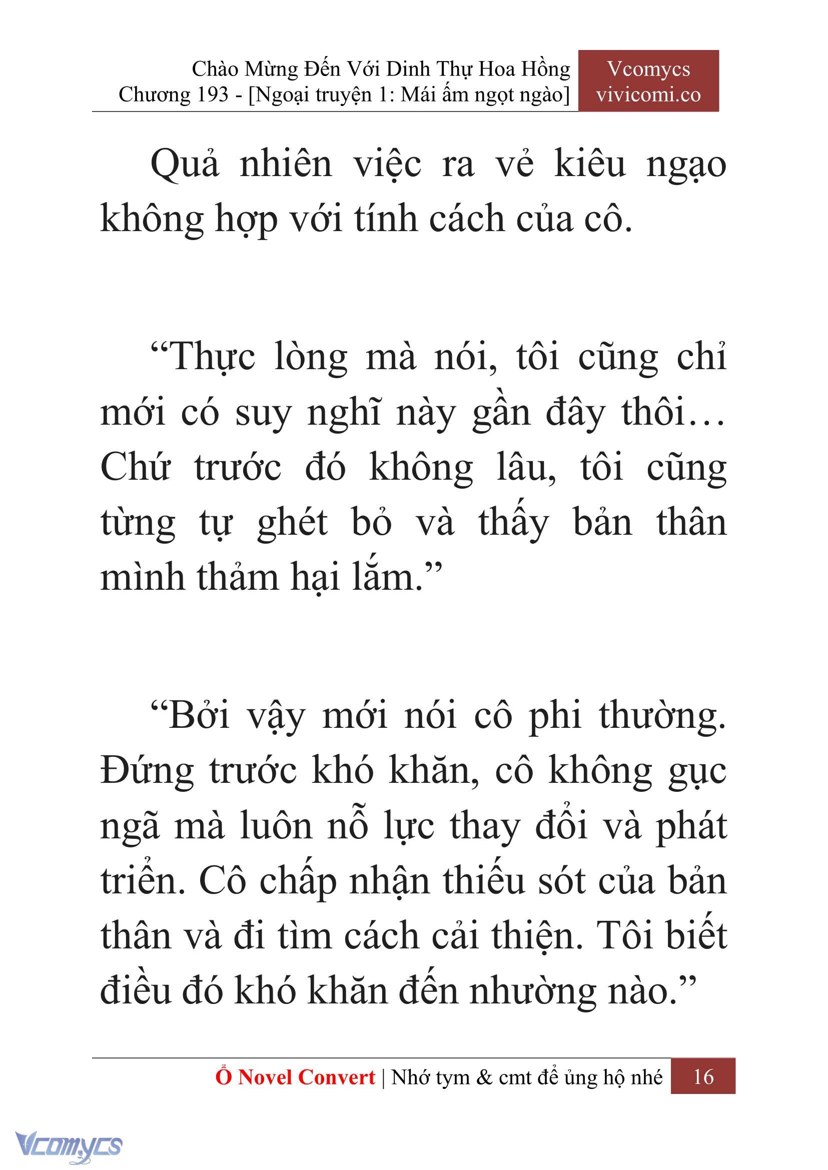 [Novel] Chào Mừng Đến Với Dinh Thự Hoa Hồng Chap 193 - Trang 2