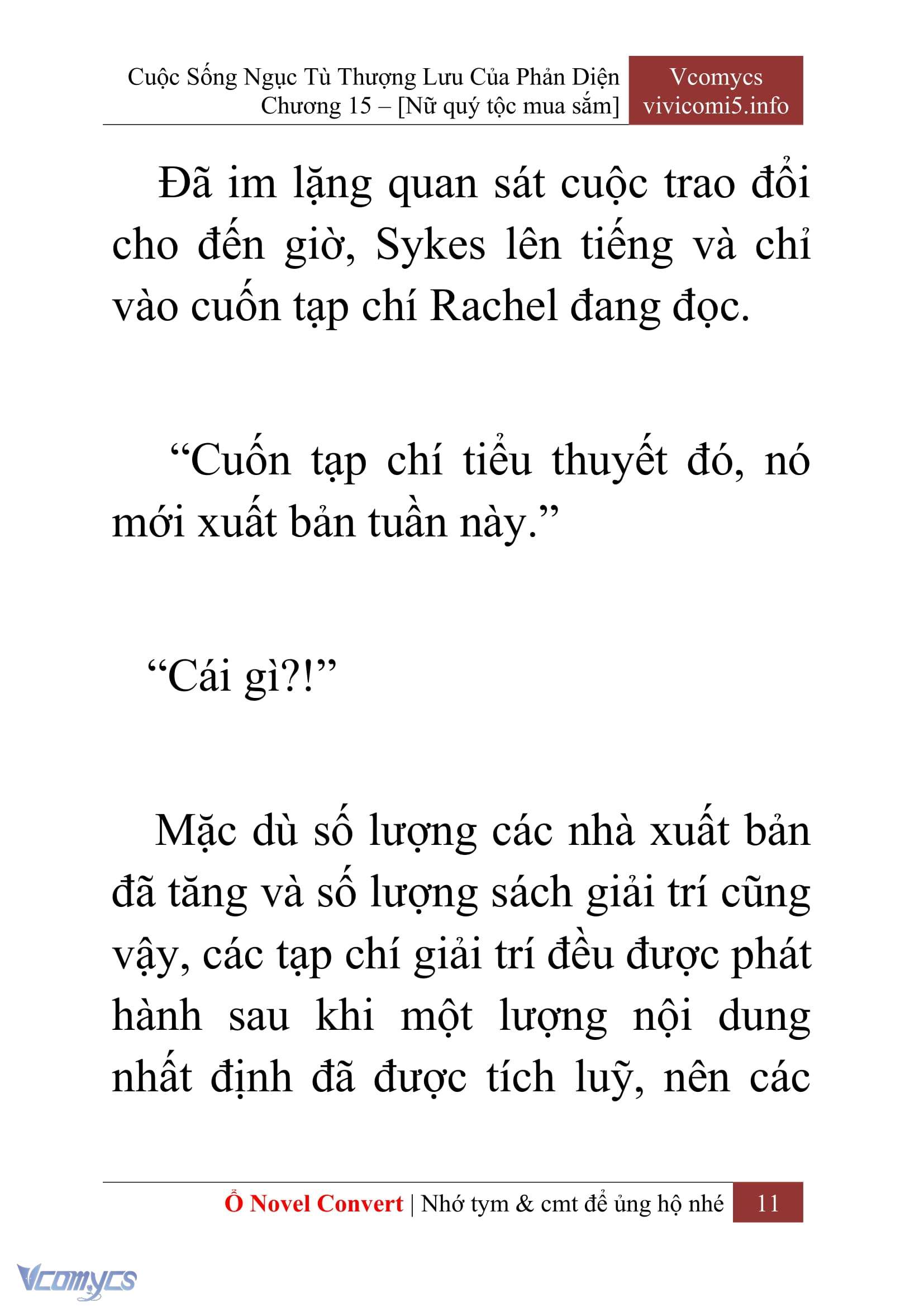 [Novel] Cuộc Sống Ngục Tù Thượng Lưu Của Nhân Vật Phản Diện Chap 15 - Trang 2