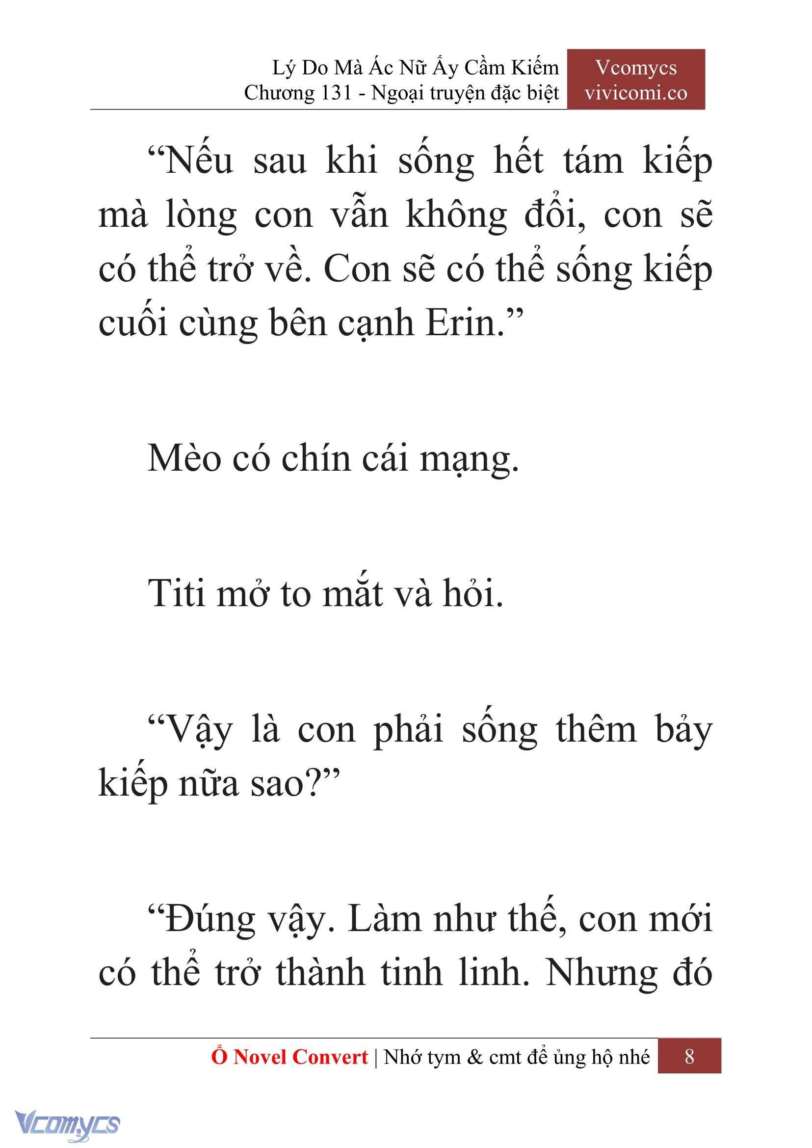 [Novel] Lý Do Mà Ác Nữ Ấy Cầm Kiếm Chap 131 - Trang 2