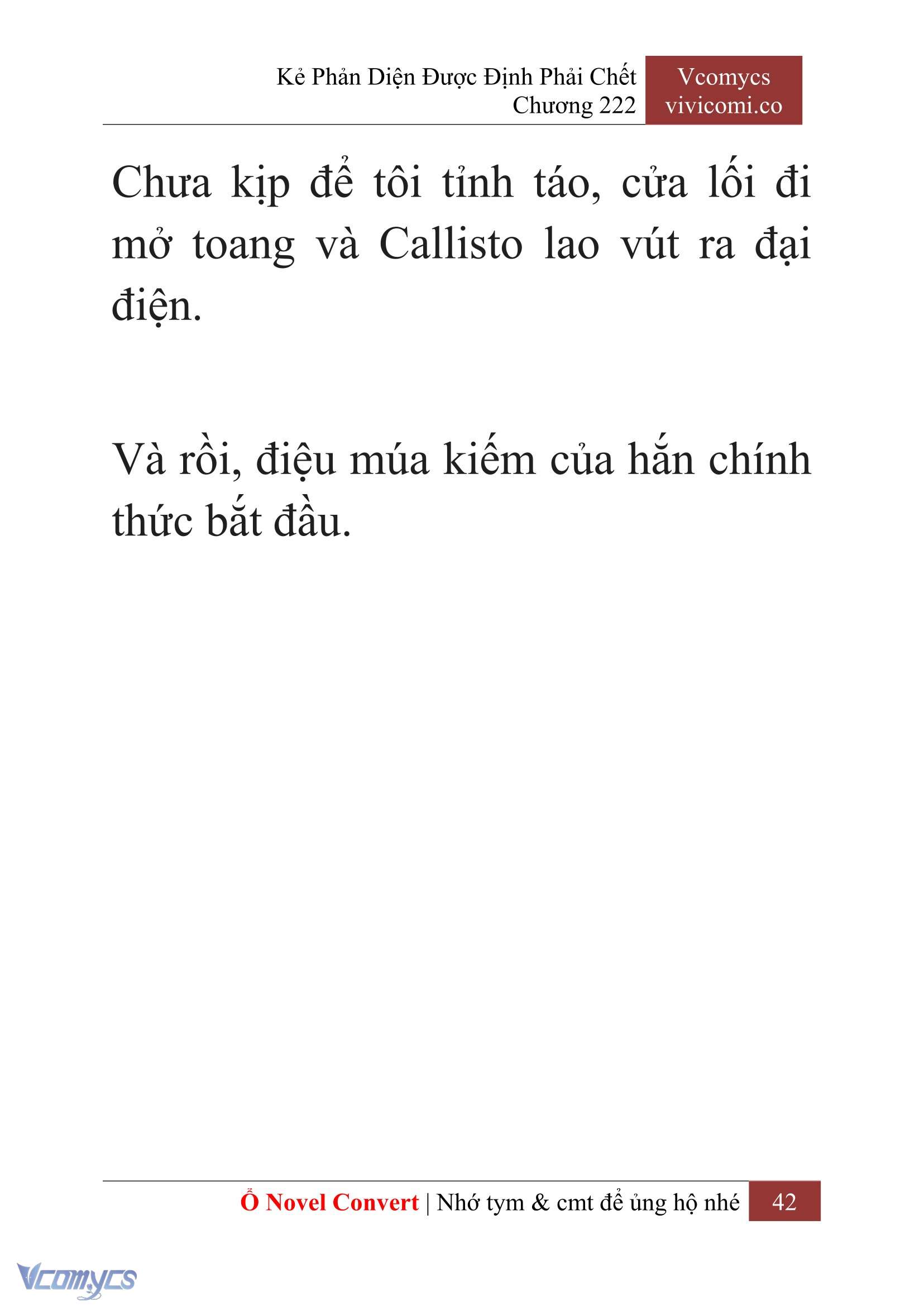 [Novel] Kẻ Phản Diện Được Định Phải Chết Chap 222 - Trang 2