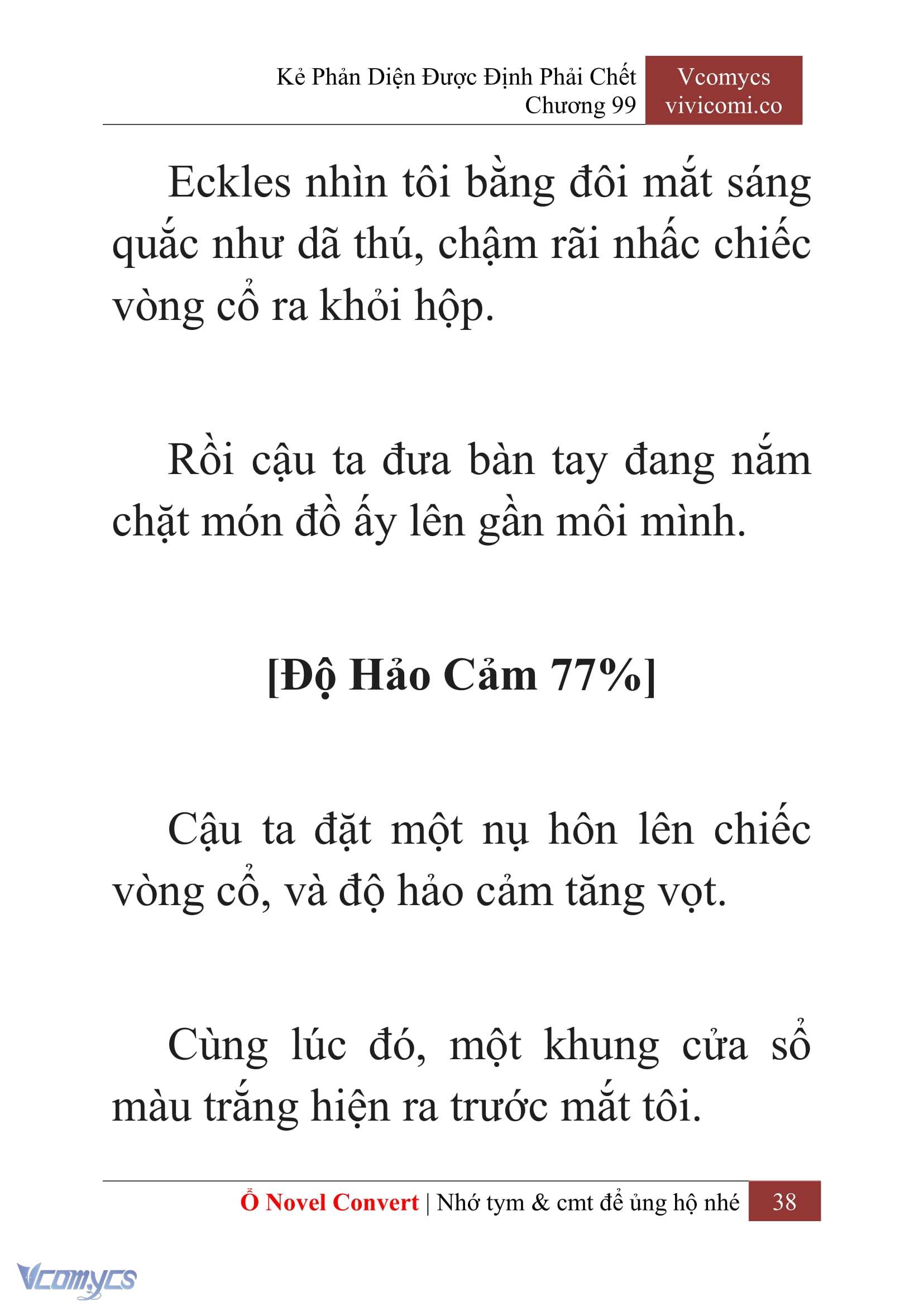[Novel] Kẻ Phản Diện Được Định Phải Chết Chap 99 - Next Chap 100