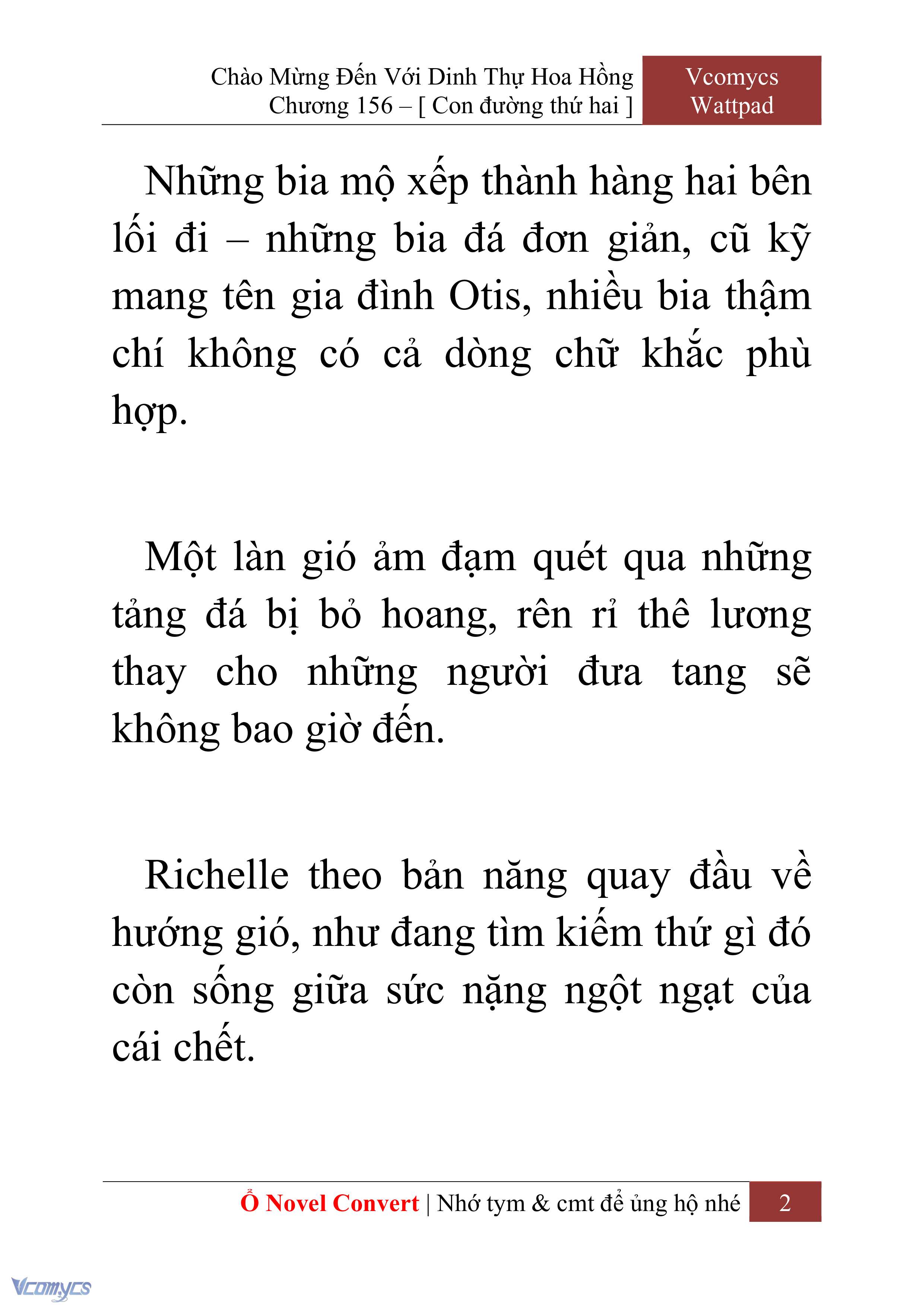 [Novel] Chào Mừng Đến Với Dinh Thự Hoa Hồng Chap 156 - Trang 2