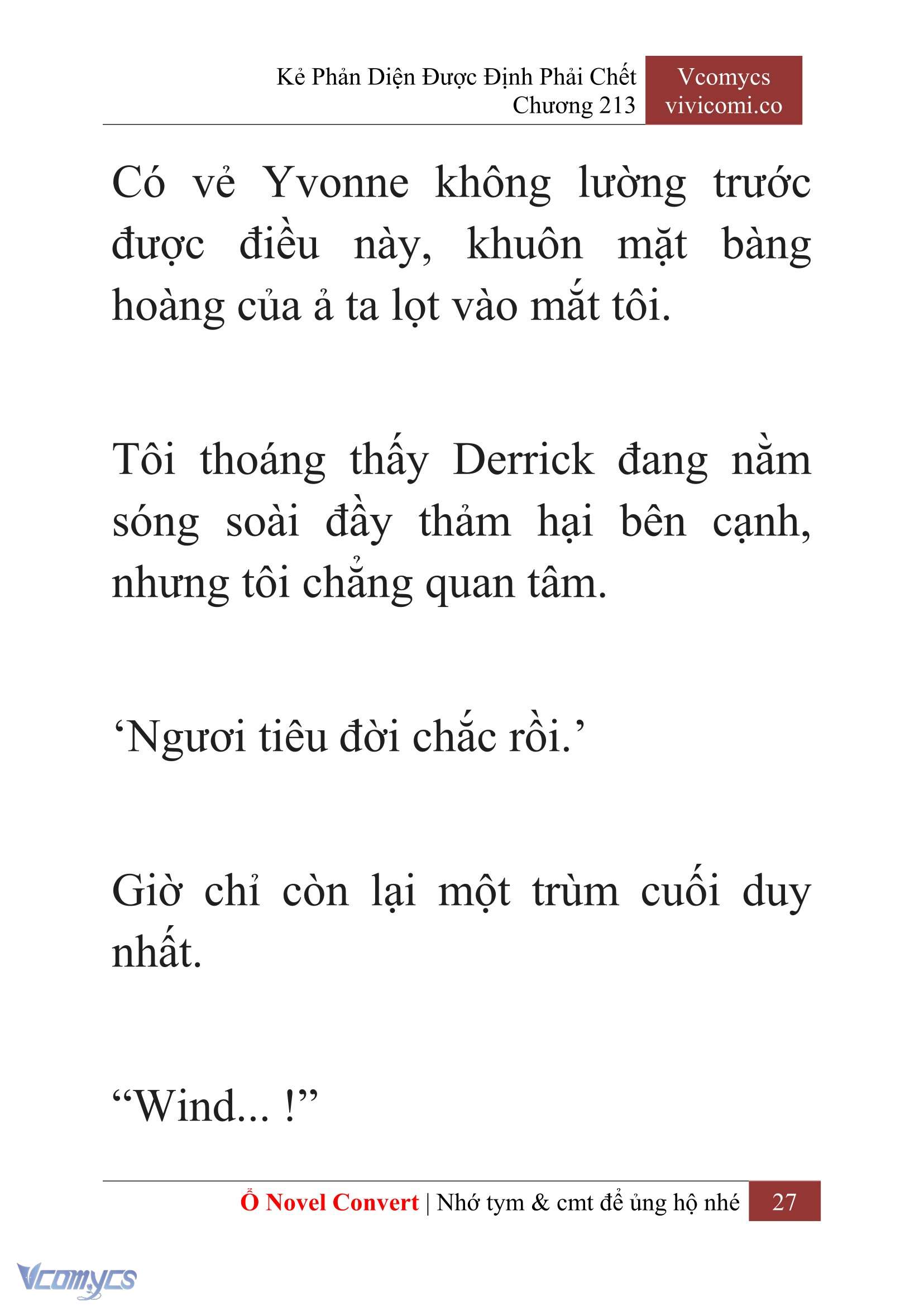 [Novel] Kẻ Phản Diện Được Định Phải Chết Chap 213 - Next Chap 214