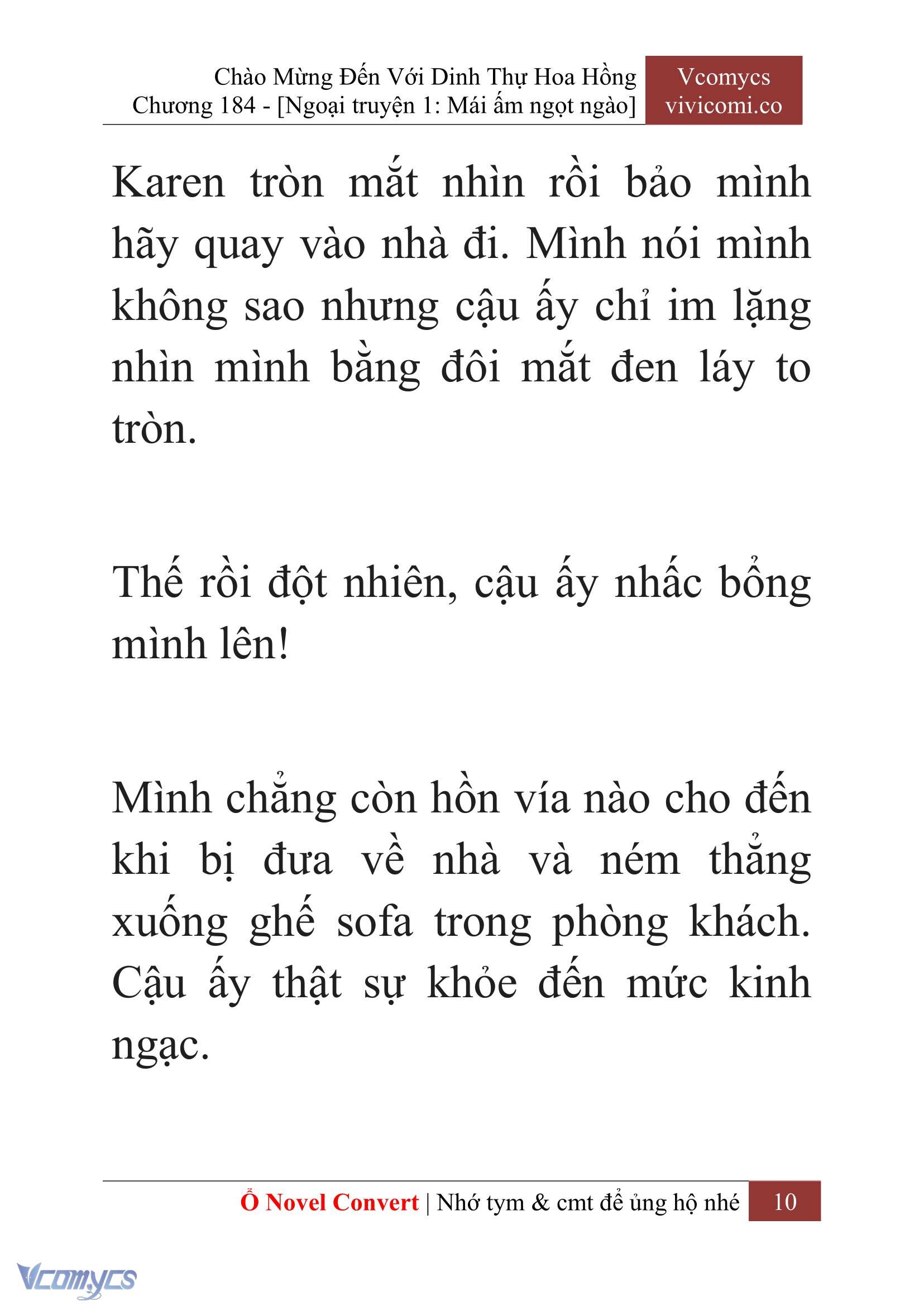 [Novel] Chào Mừng Đến Với Dinh Thự Hoa Hồng Chap 184 - Trang 2