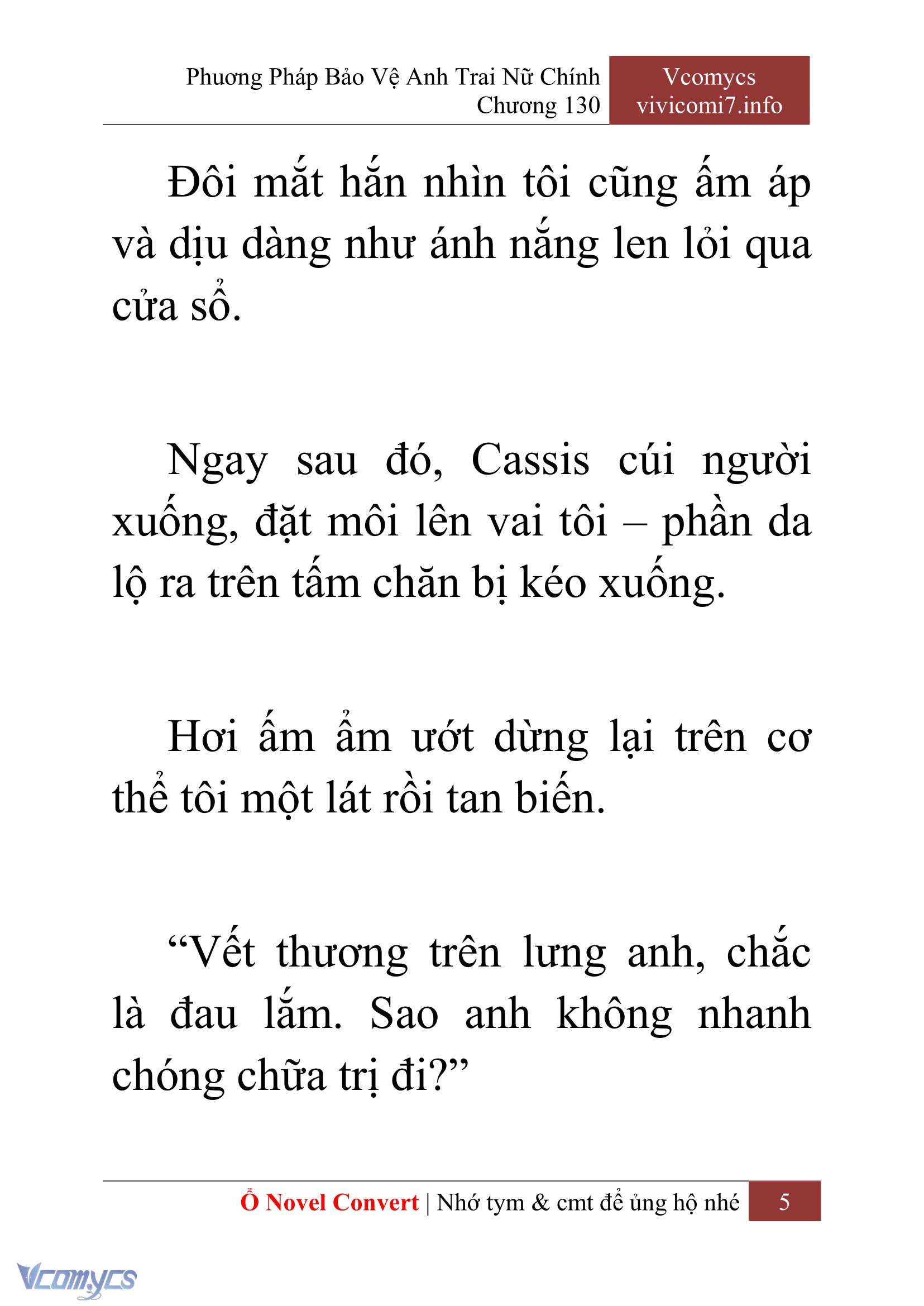 [Novel] Phương Pháp Bảo Vệ Anh Trai Nữ Chính Chap 130 - Next Chap 131