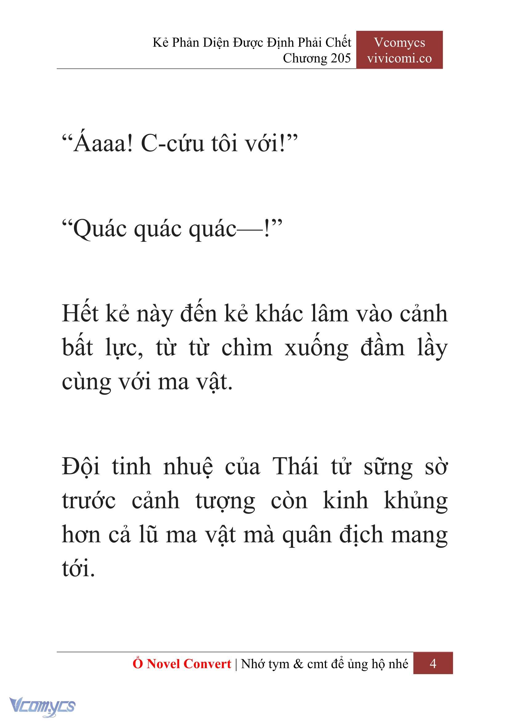 [Novel] Kẻ Phản Diện Được Định Phải Chết Chap 205 - Trang 2