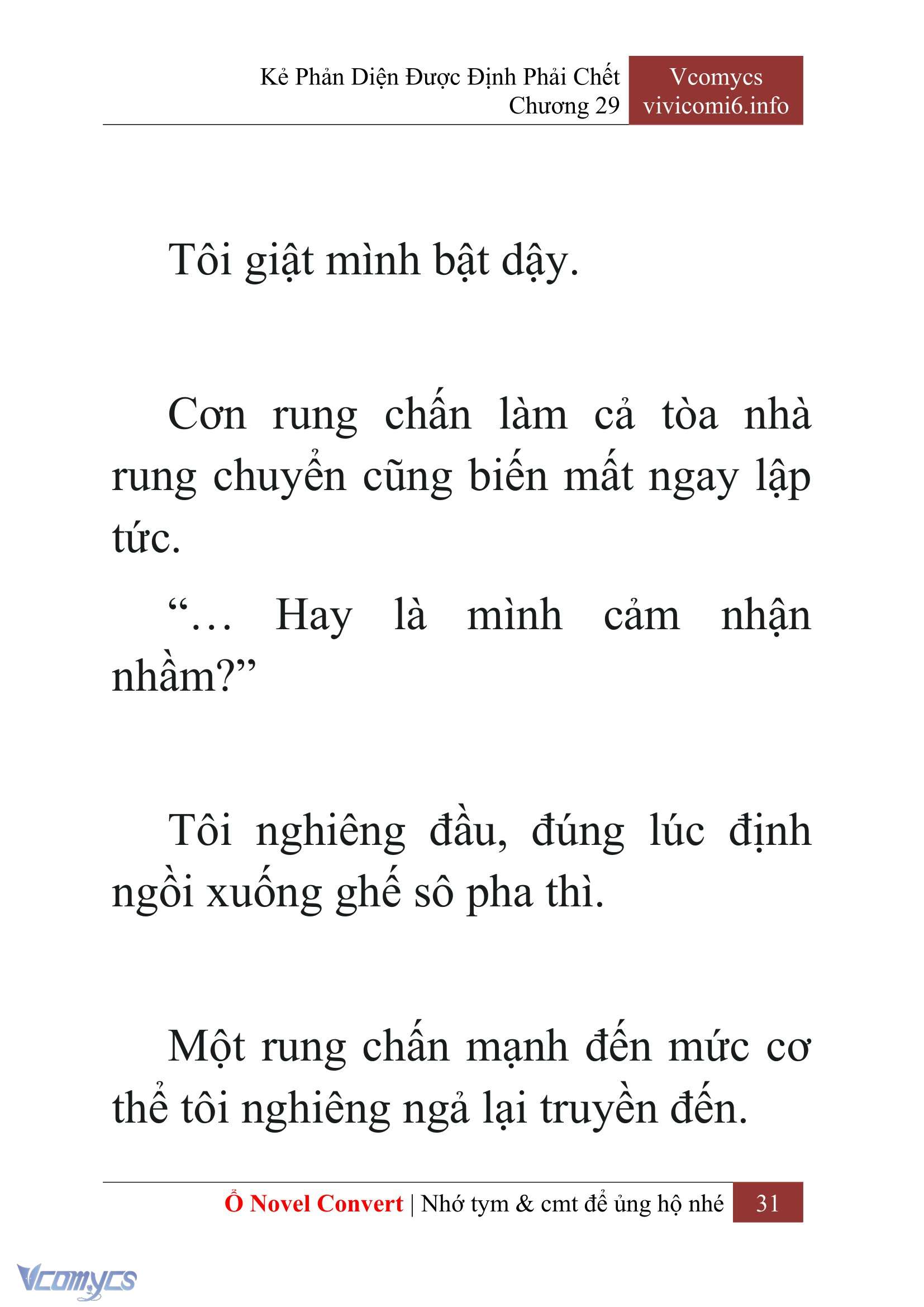 [Novel] Kẻ Phản Diện Được Định Phải Chết Chap 29 - Trang 2