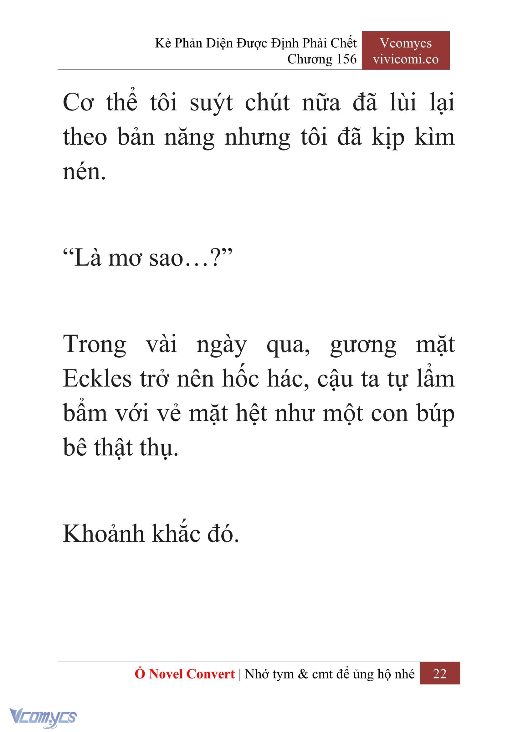 [Novel] Kẻ Phản Diện Được Định Phải Chết Chap 156 - Trang 2