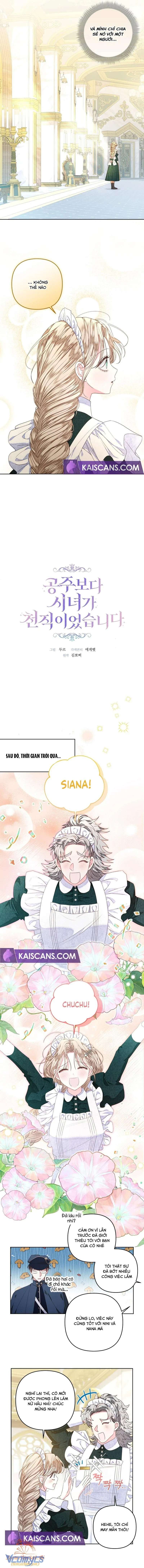 Trở Thành Hầu Gái Còn Hơn Làm Công Chúa Chap 25 - Trang 3